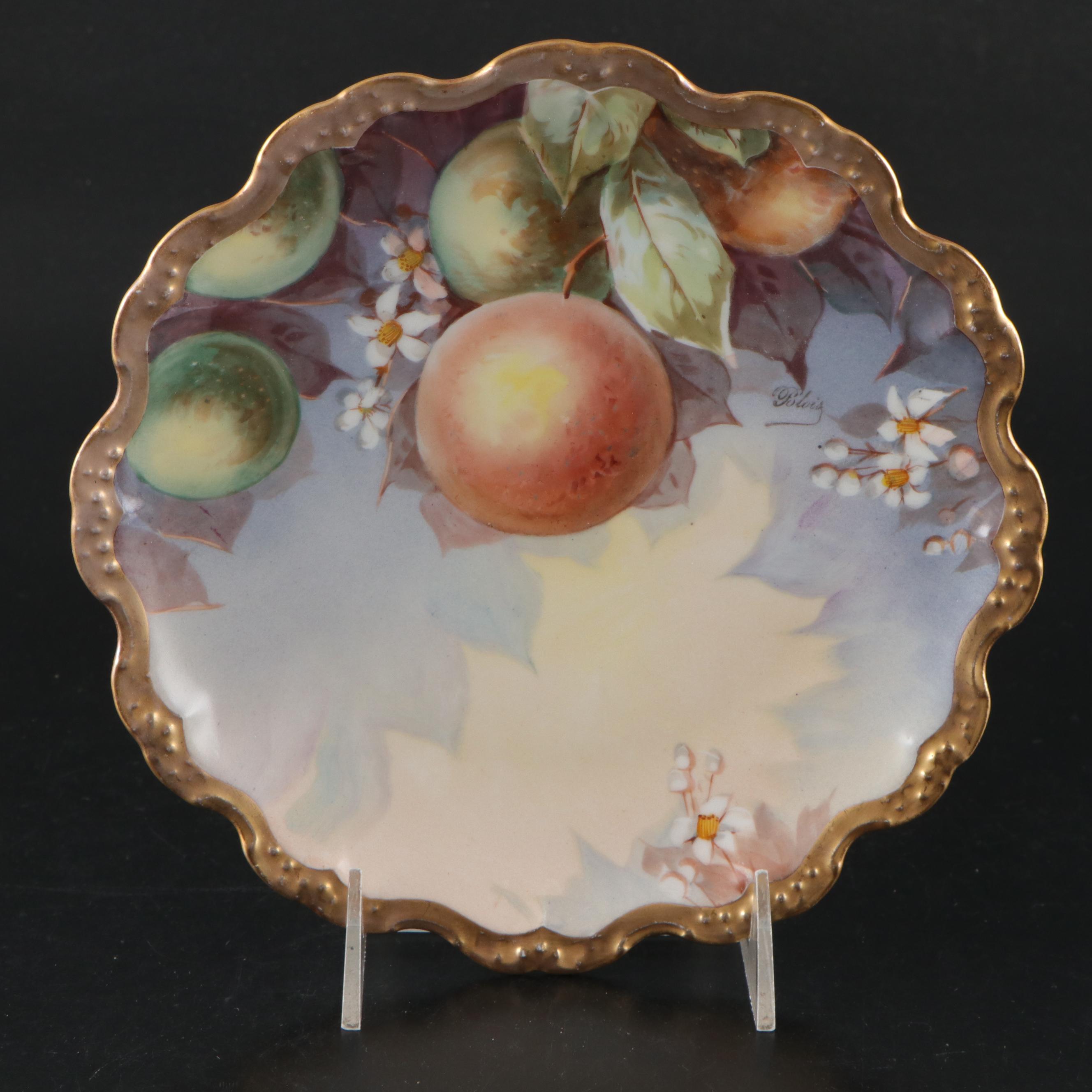 Austrian Porcelain Compote with Other European Plates and Jug