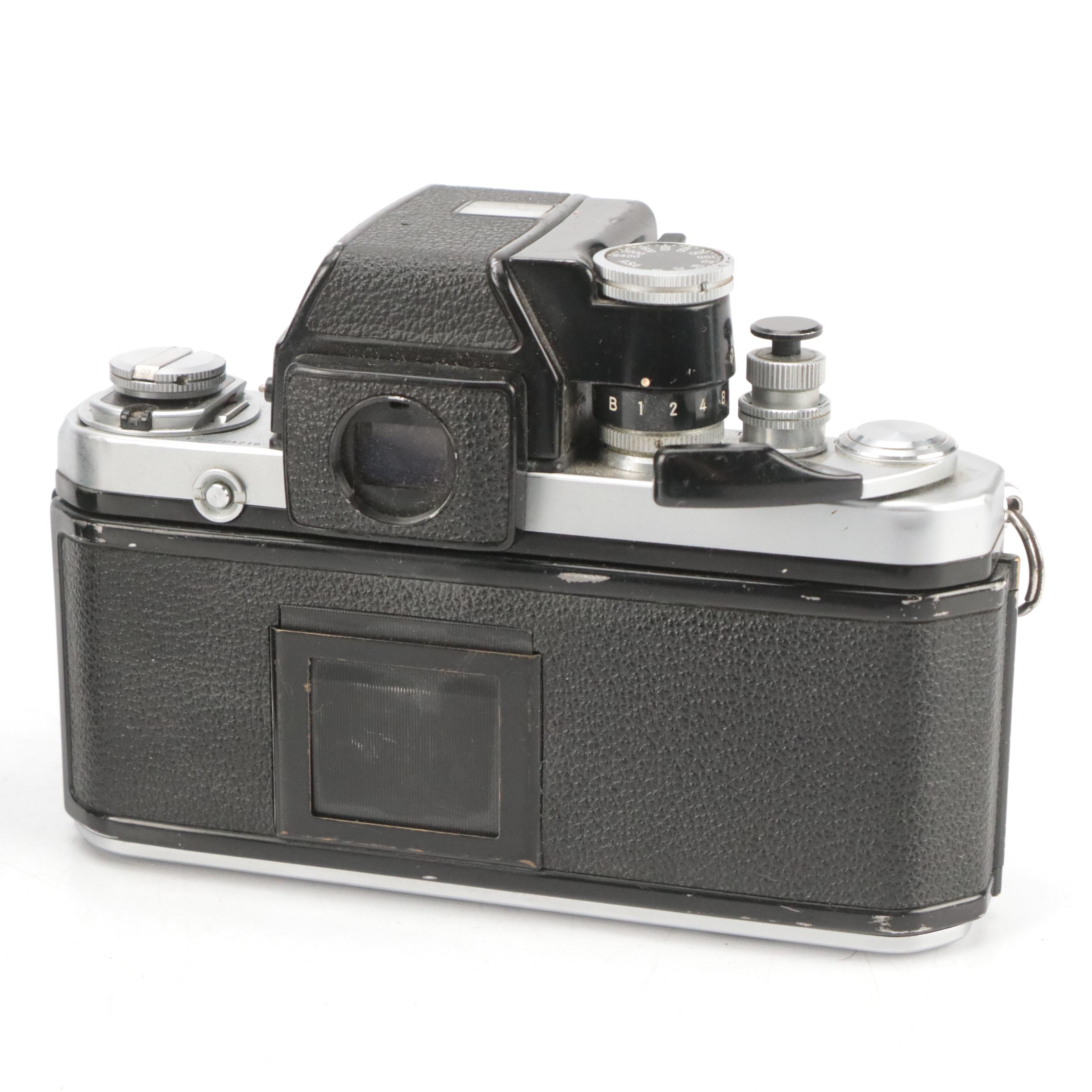 Nikon F3 With MD-4 Motor Drive, Nikon F2 35mm Camera, Filter and Lens Collection