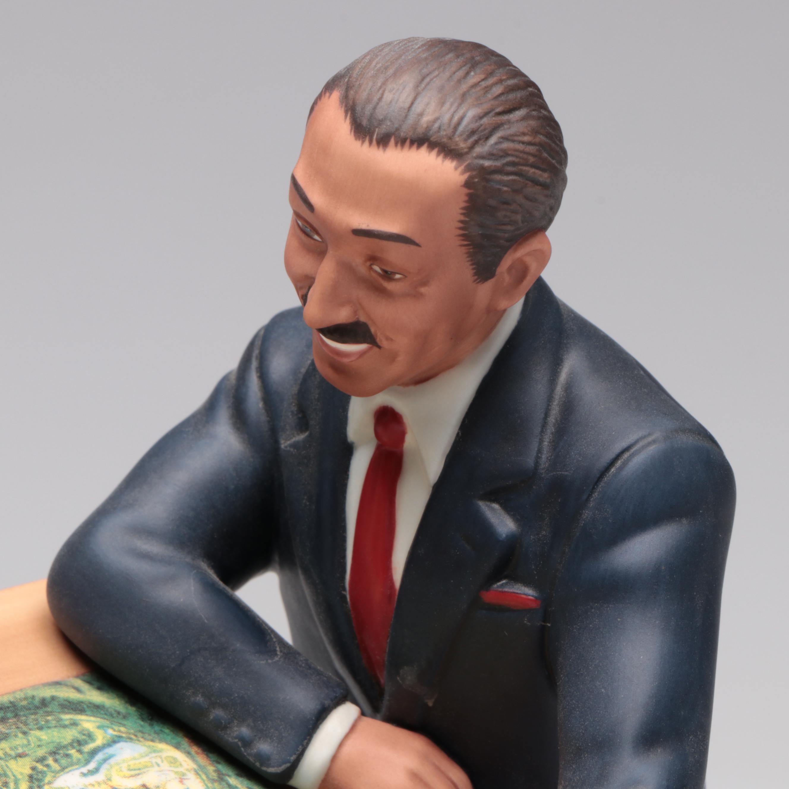 Walt Disney Classics Limited Edition "Sharing the Vision" Porcelain Figurine