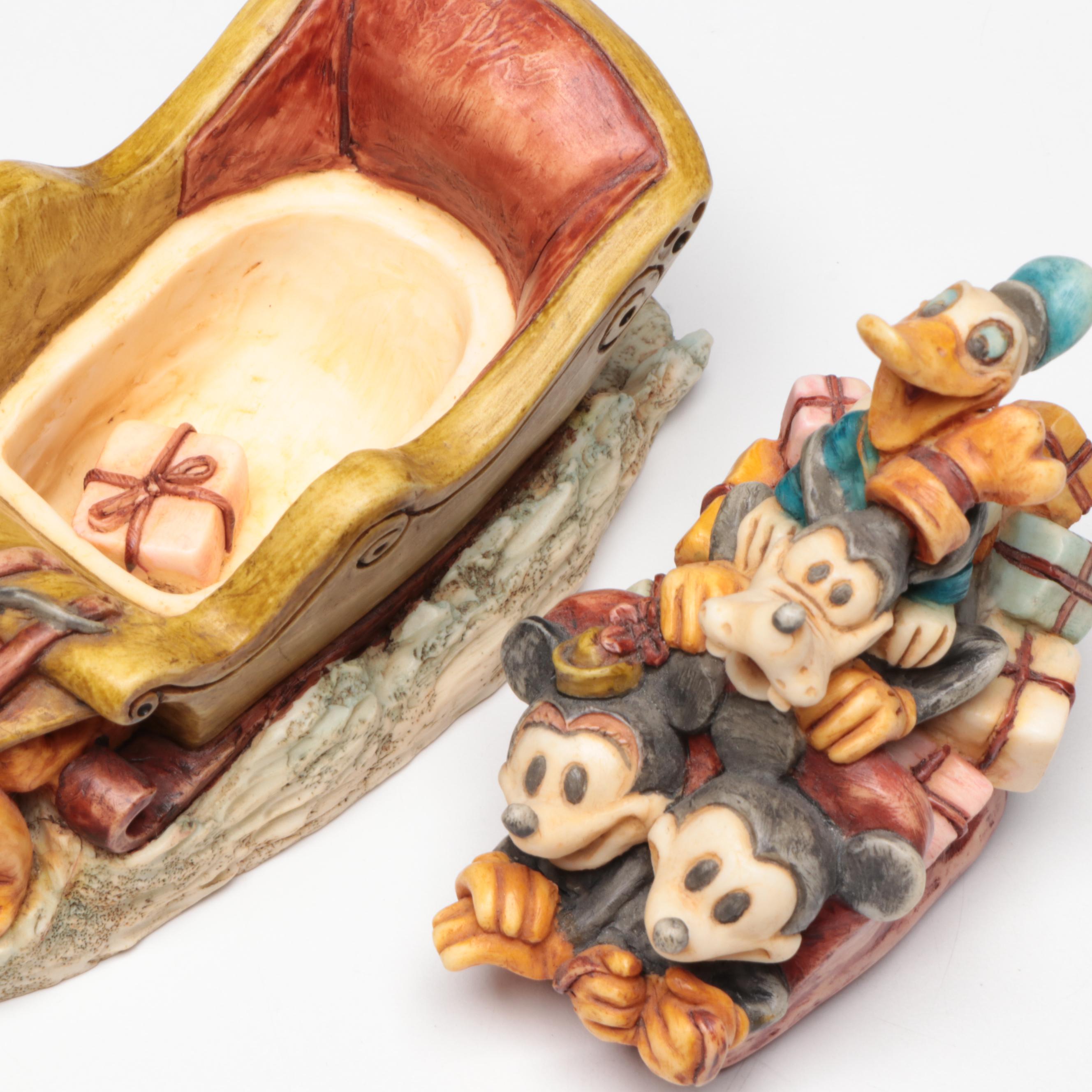 Harmony Kingdom Disney "Along for the Ride" and Other Figurine Box