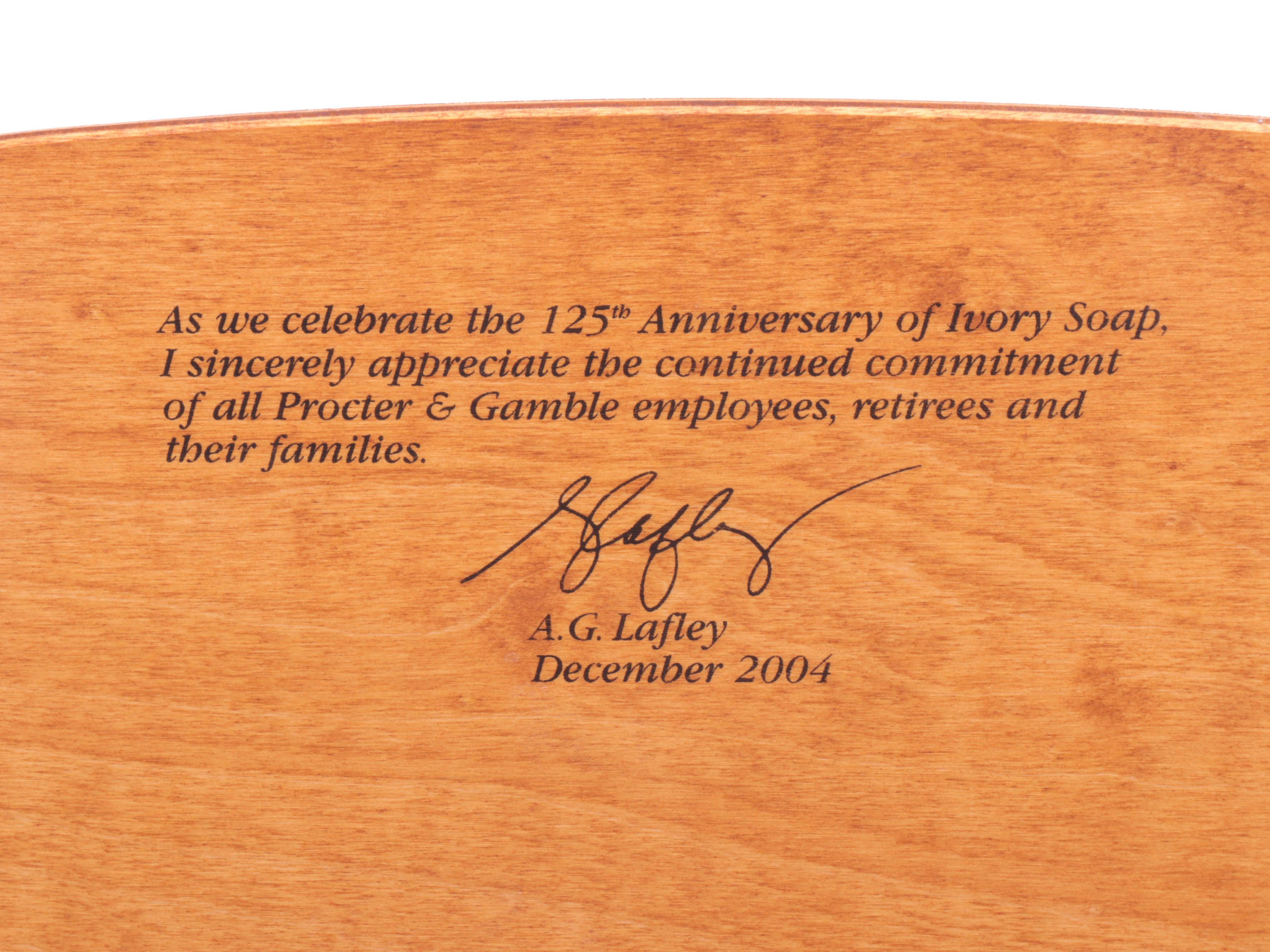 Procter & Gamble Annual Christmas Ceramic Platter with More