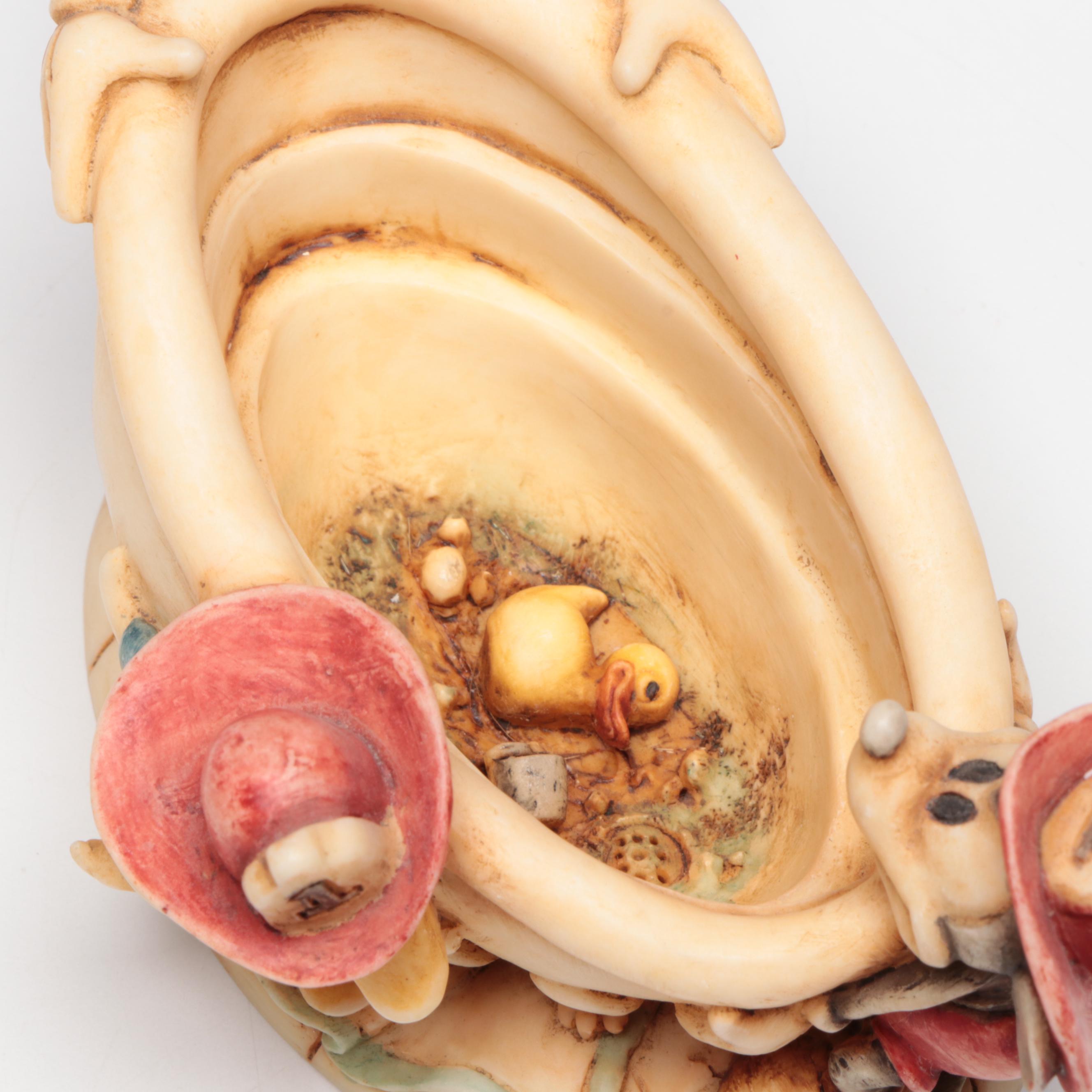 Harmony Kingdom Disney "Mickey's Fire Brigade" Figurine Box, 2002