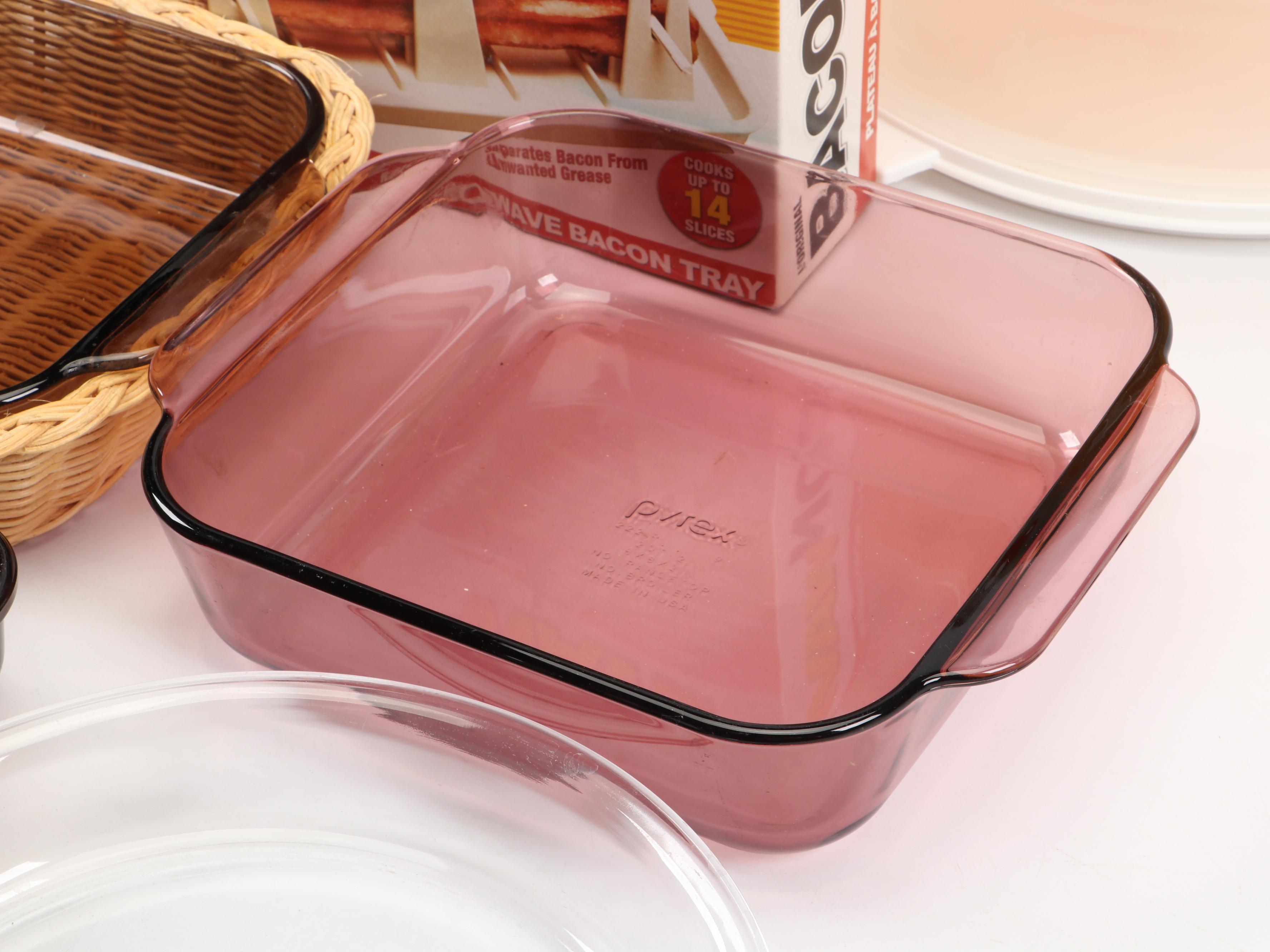 Bacon Wave with Wilton Cake Carrier, Other Food Storage and Baking Dishes