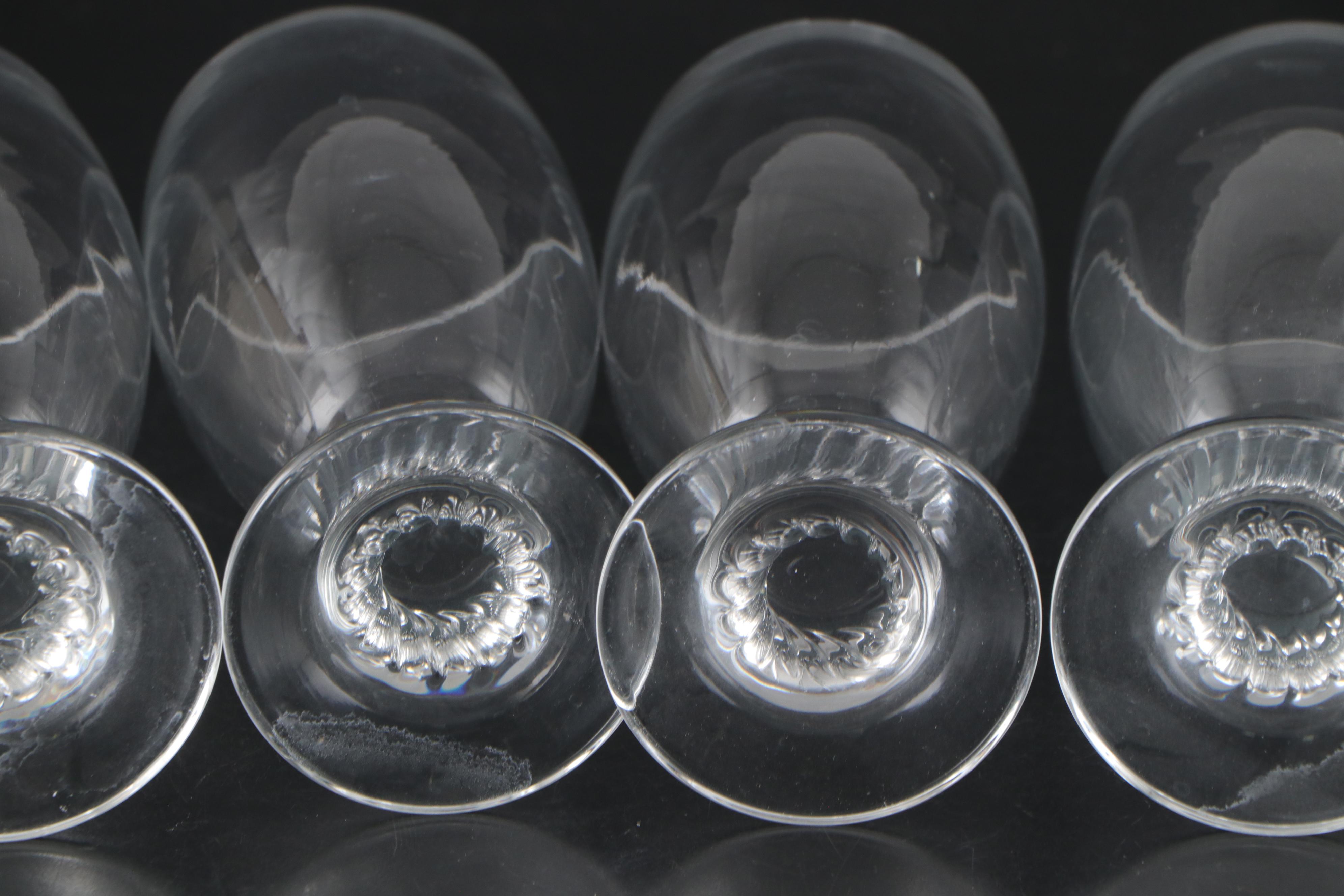 Spiral Stem Glass Iced Tea Glasses