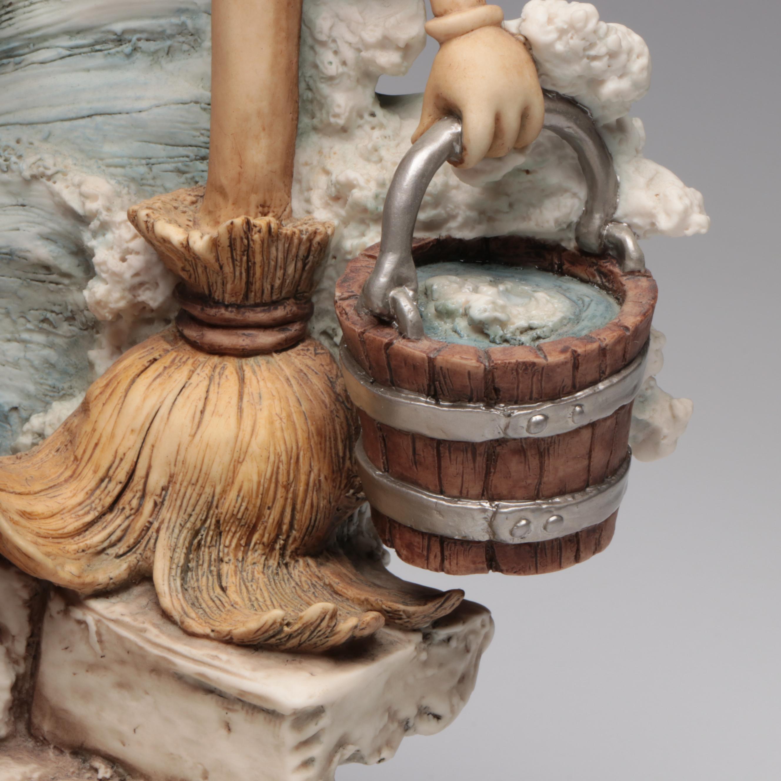 Giuseppe Armani Mickey Mouse "Fantasia" Sorcerer's Apprentice Resin Figurine