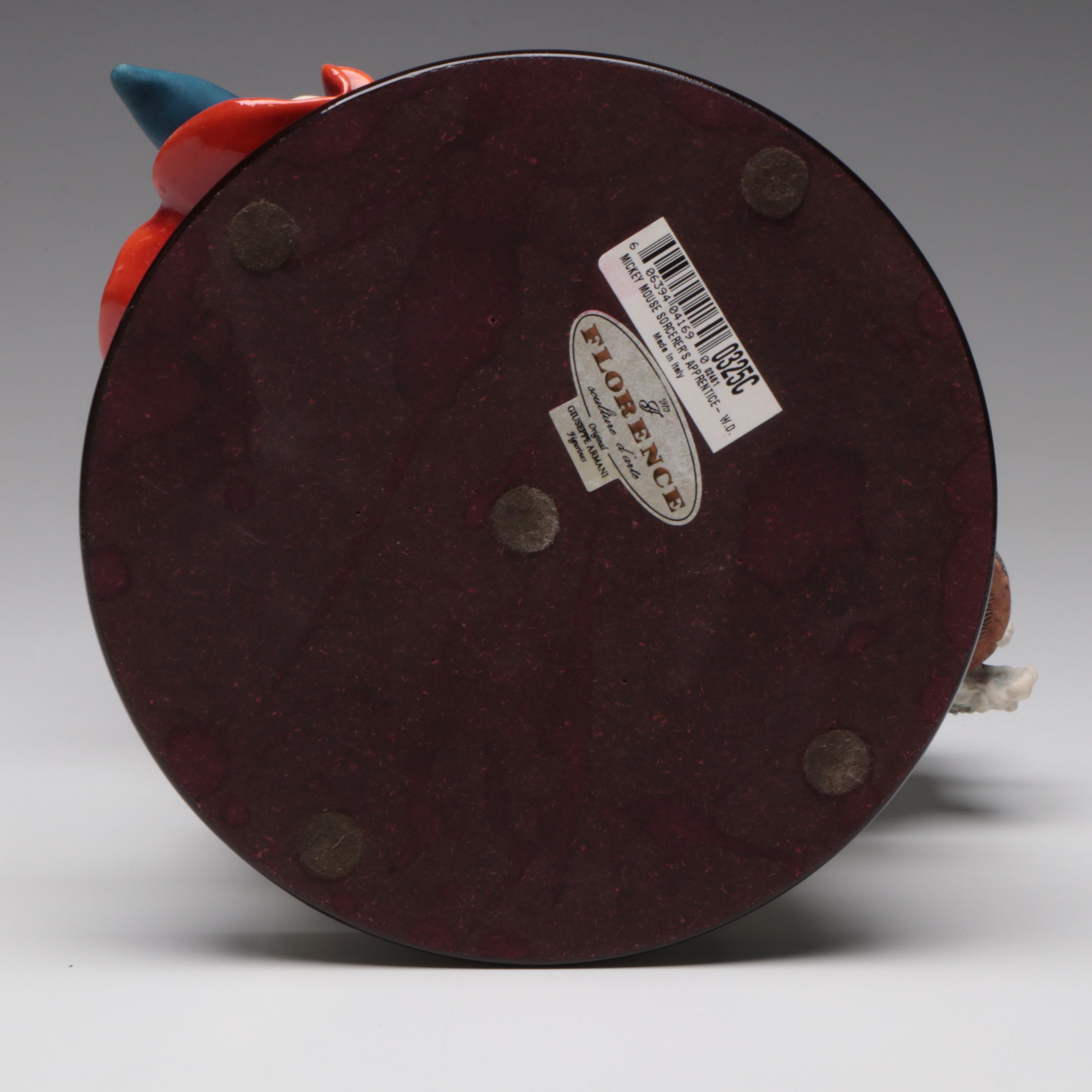 Giuseppe Armani Mickey Mouse "Fantasia" Sorcerer's Apprentice Resin Figurine