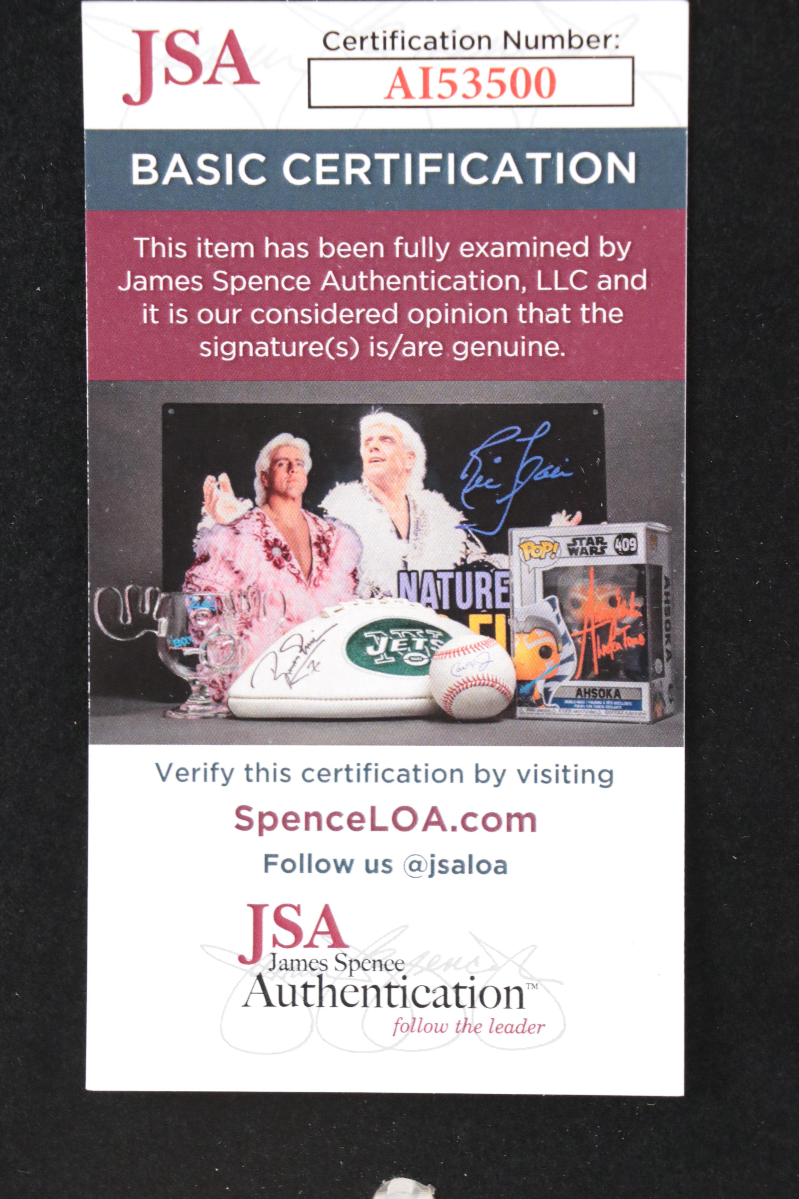 Taylor Swift Signed "The Tortured Poets Department" CD Booklet in Matted Frame