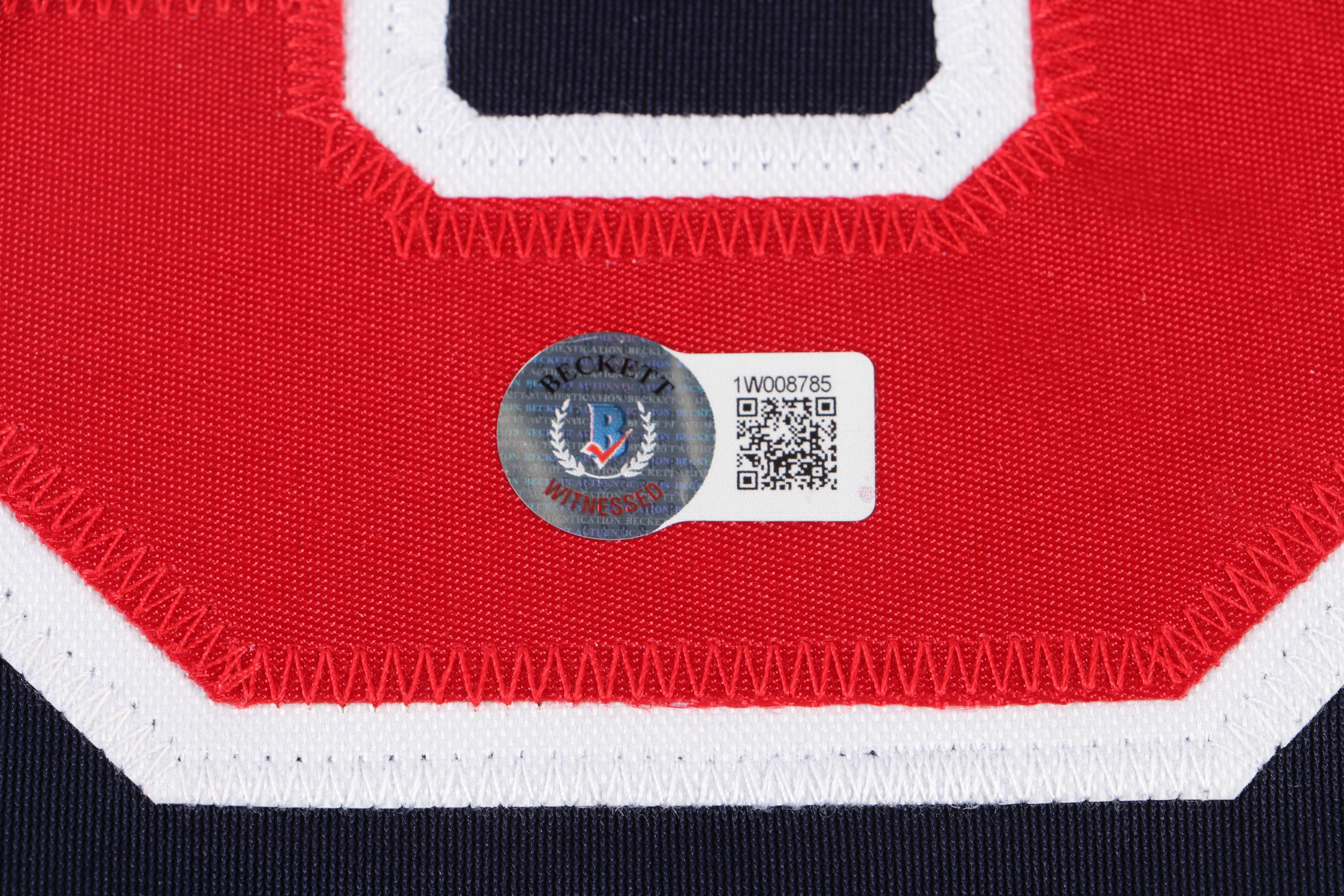 Charlie Sheen Signed Ricky "Wild Thing" Vaughn Cleveland Indians Baseball Jersey