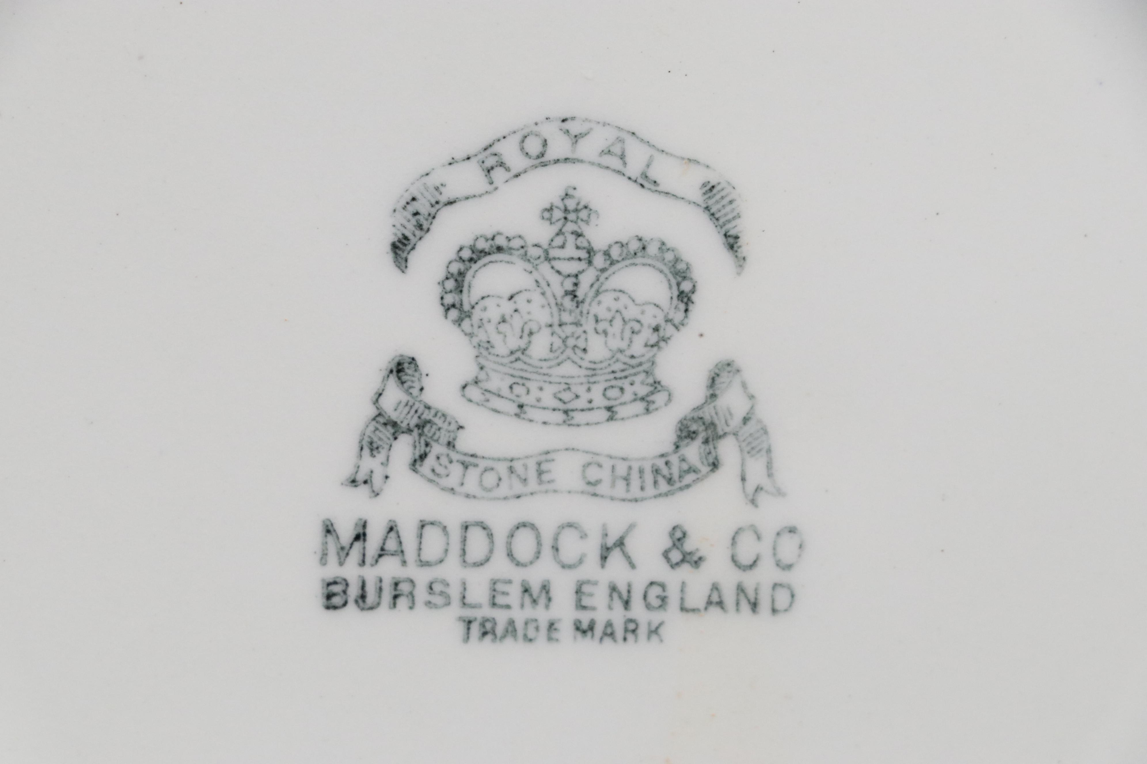 Maddock & Co with J. & G. Meakin English Ironstone Tableware