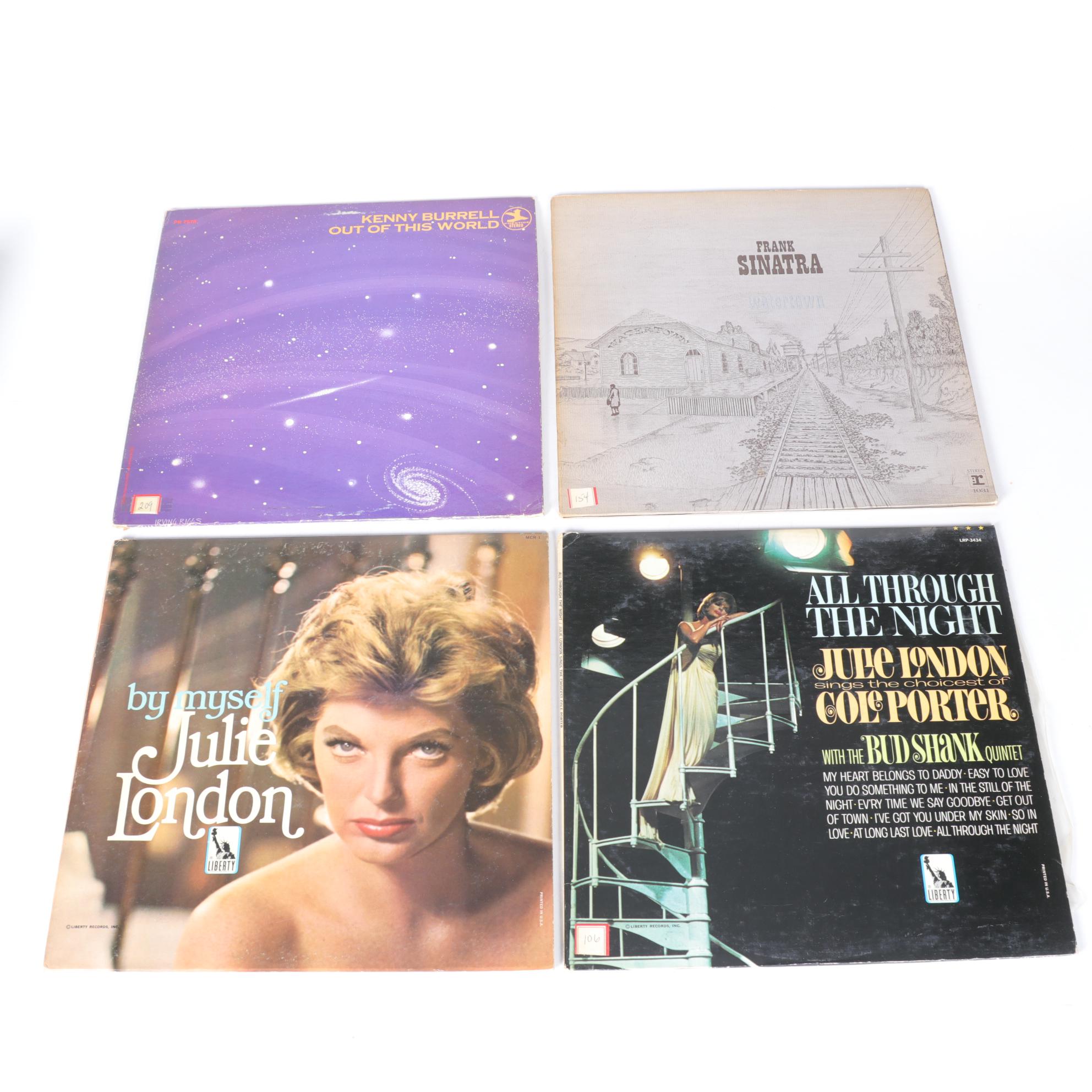 Record Collection Featuring Frank Sinatra, Louis Armstrong, Johnny Mathis & More
