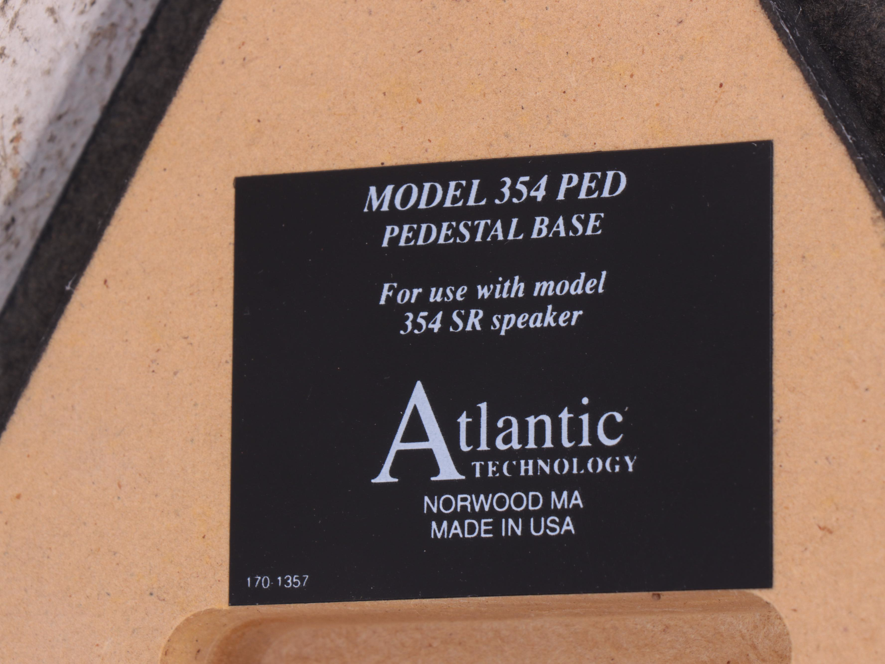 Atlantic Technology 354SR THX Surround Channel Speakers with Pedestal Bases