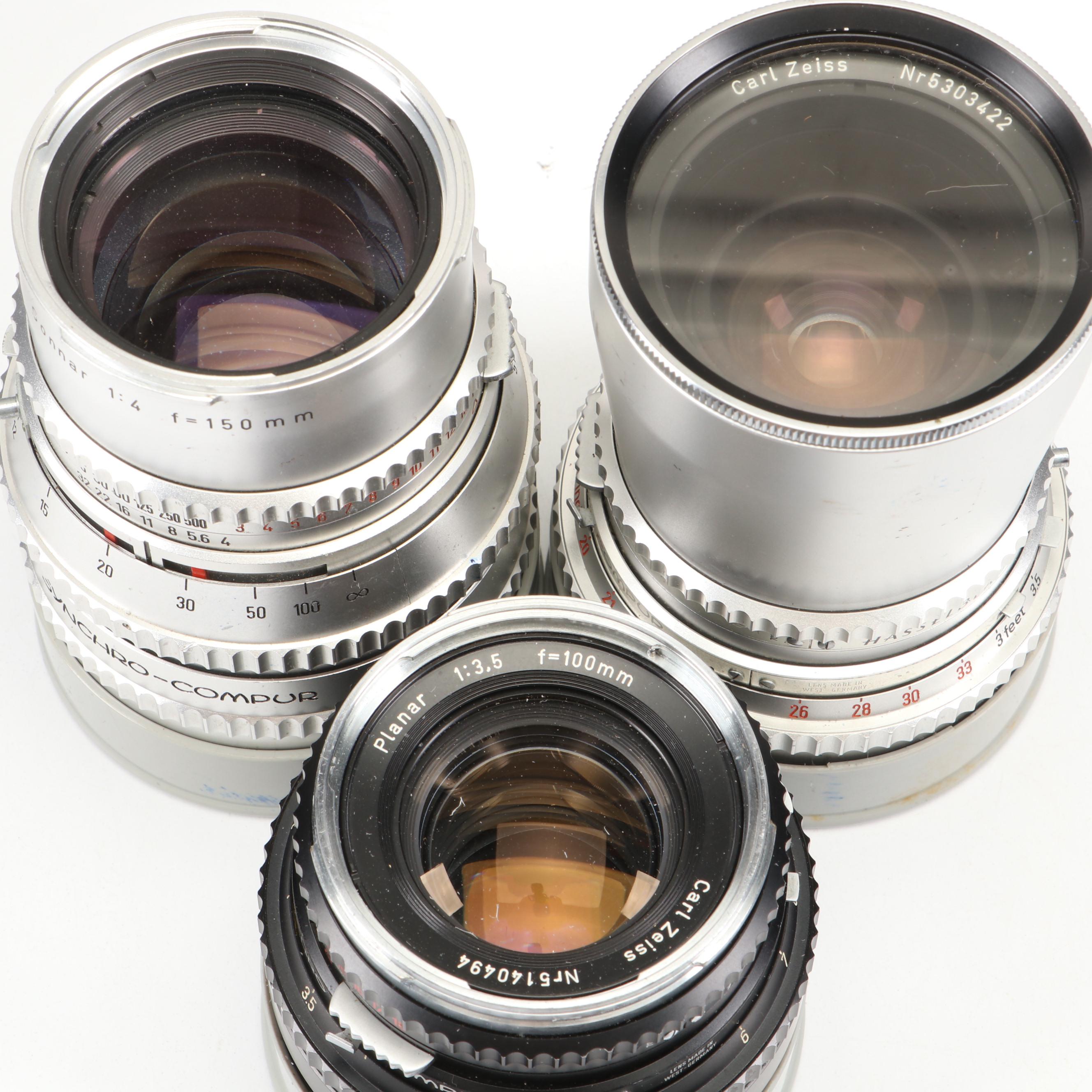 Hasselblad 500 C With Arca-Swiss Polaroid Back, Lens, Rings, Adapters, Filters