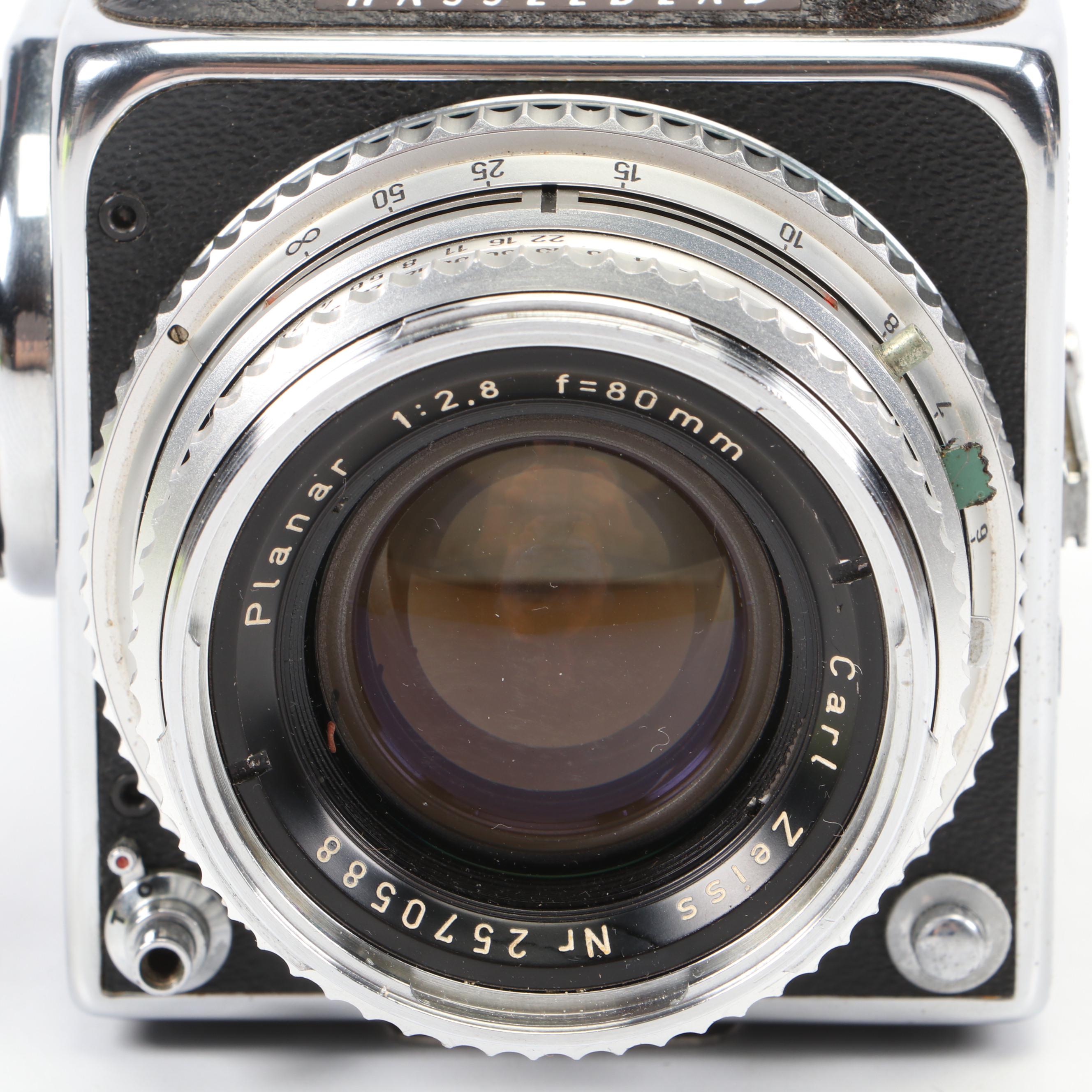 Hasselblad 500 C With Arca-Swiss Polaroid Back, Lens, Rings, Adapters, Filters