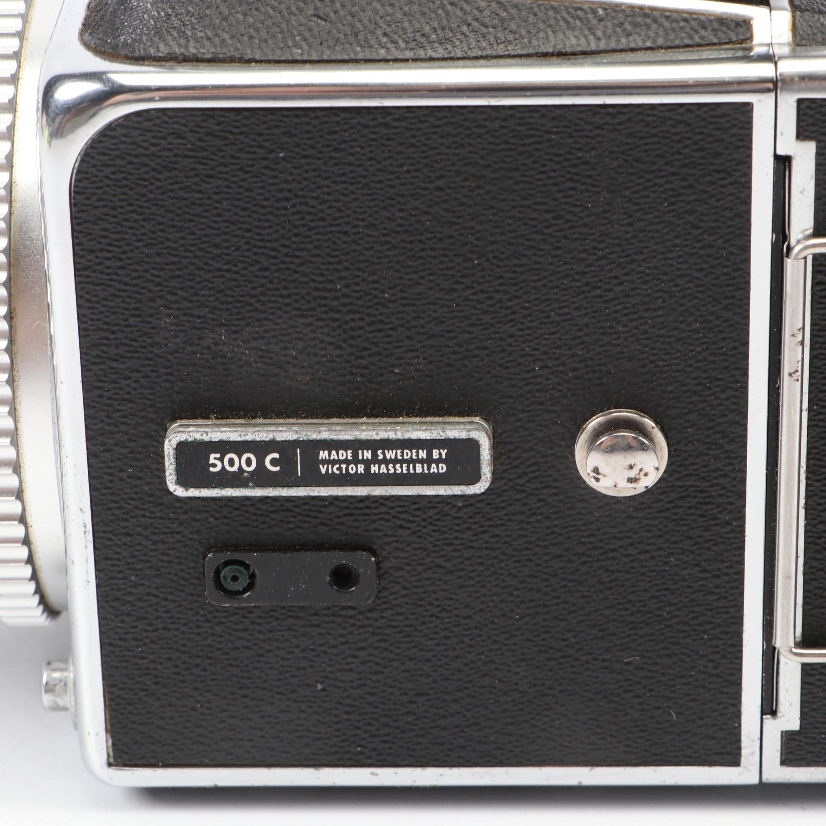 Hasselblad 500 C With Arca-Swiss Polaroid Back, Lens, Rings, Adapters, Filters