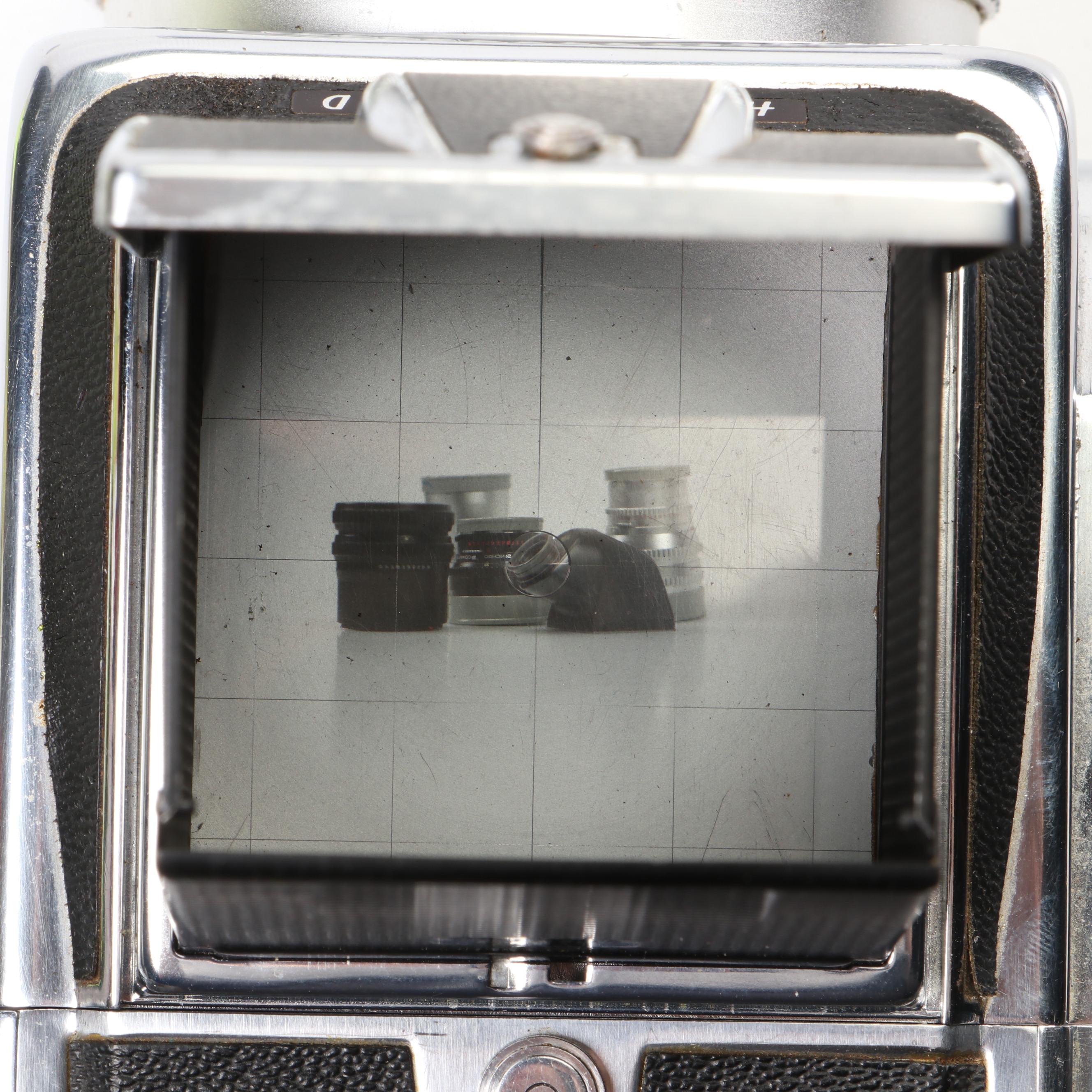 Hasselblad 500 C With Arca-Swiss Polaroid Back, Lens, Rings, Adapters, Filters