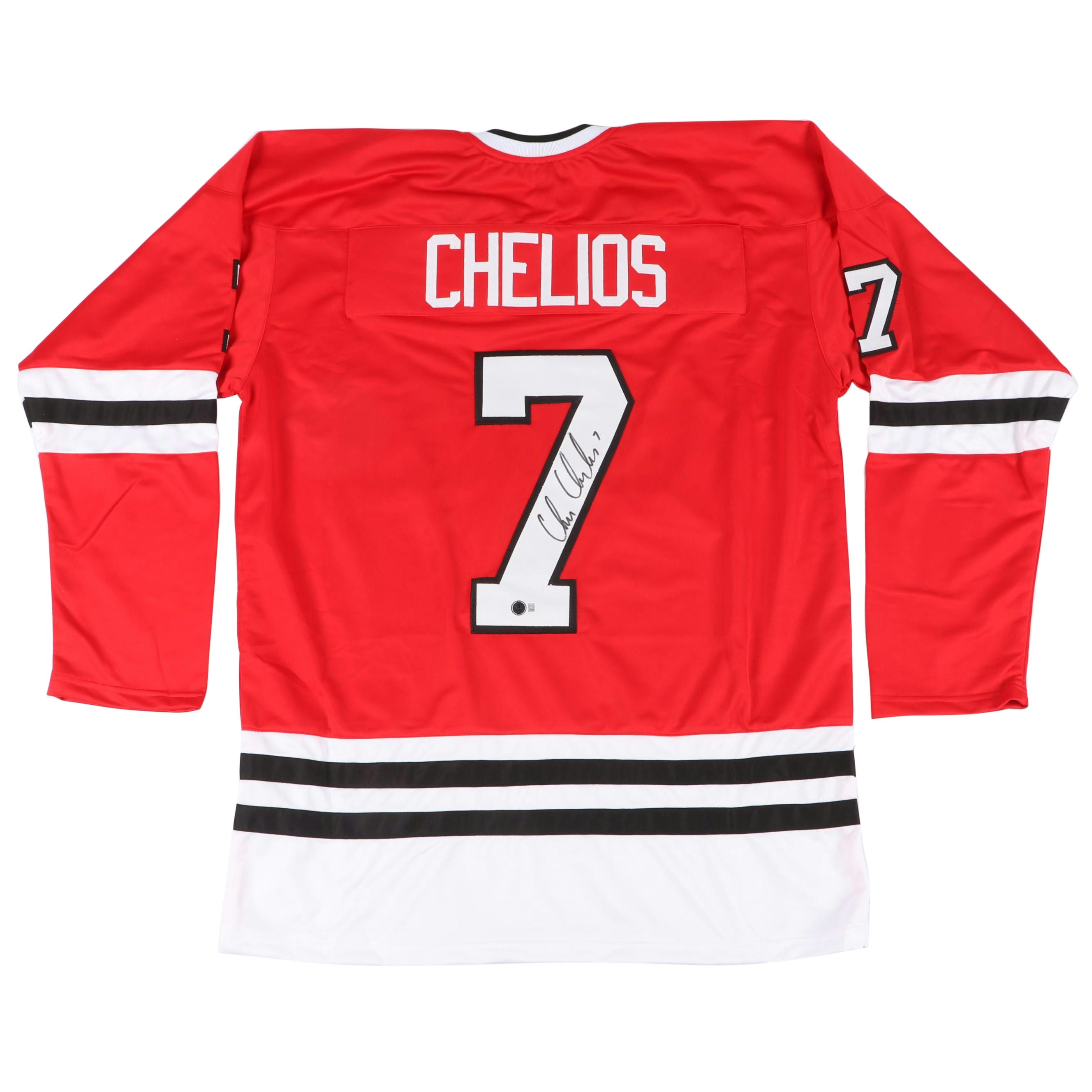 Chris Chelios Signed Chicago Blackhawks Hockey Jersey