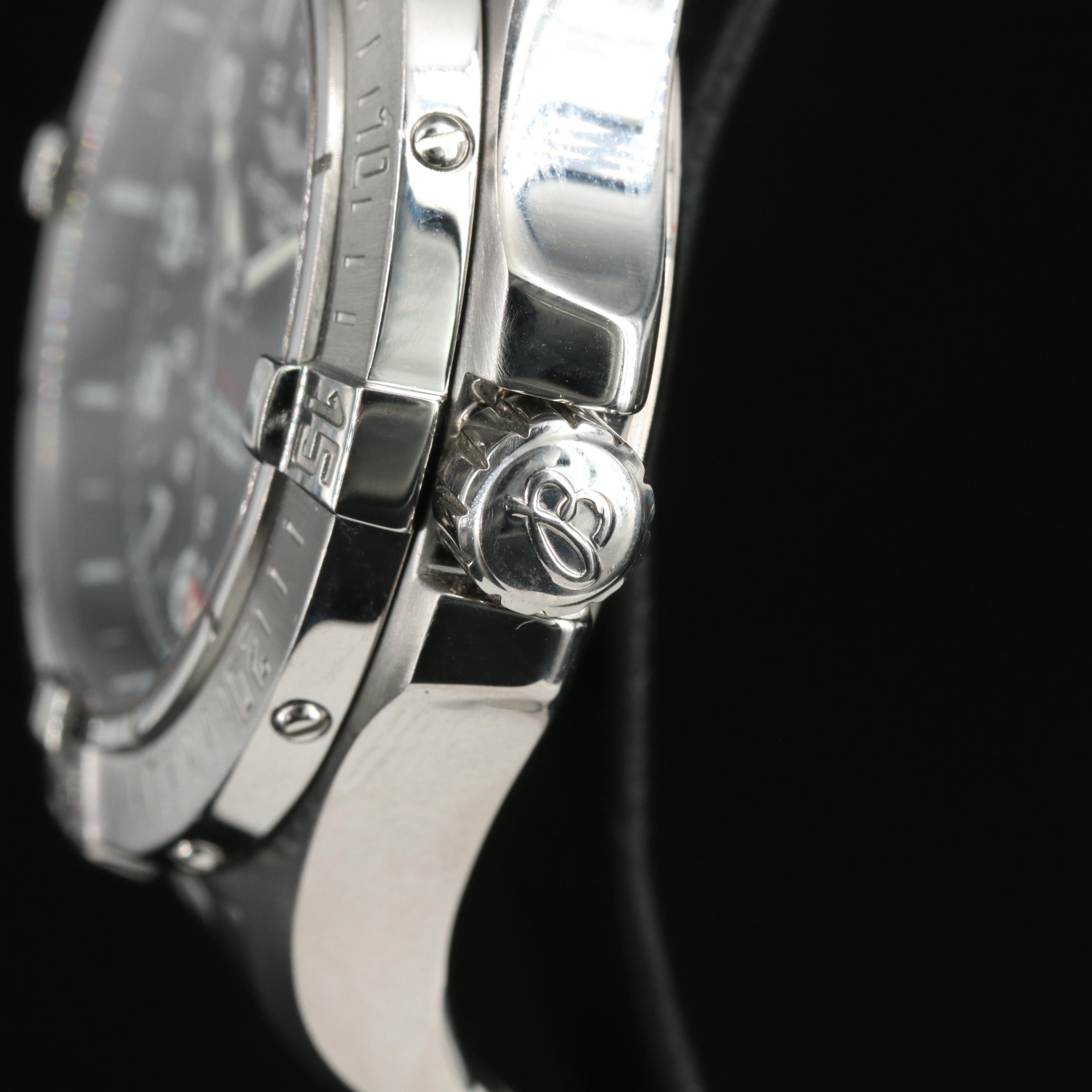 Breitling Colt Quartz II Steel 41mm Black Dial Watch