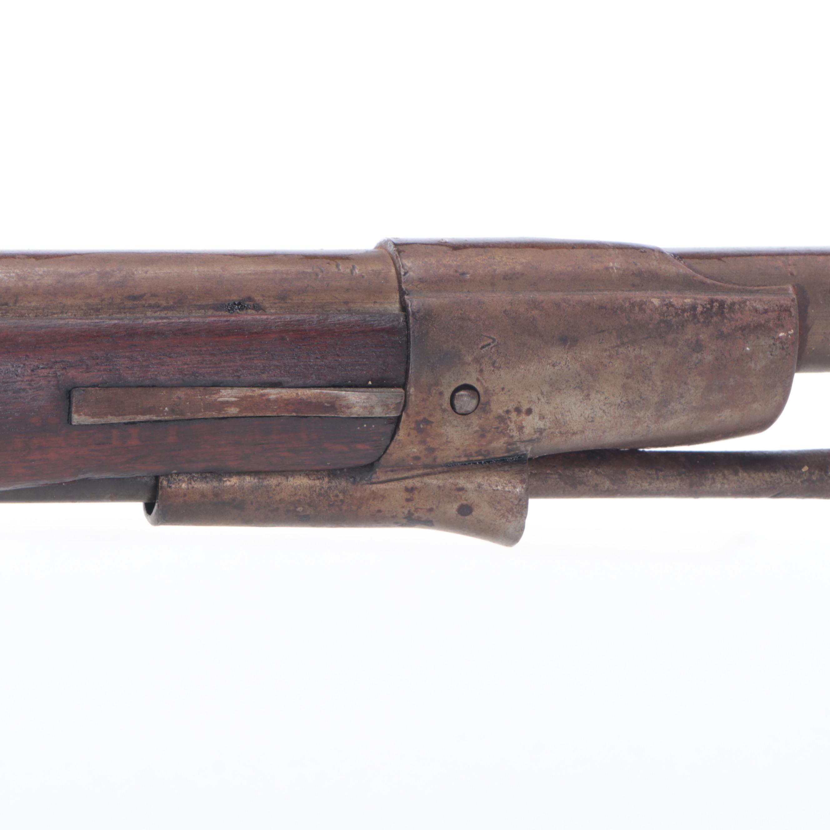 Civil War Era Austrian M1854 Lorenz Percussion Rifle Musket