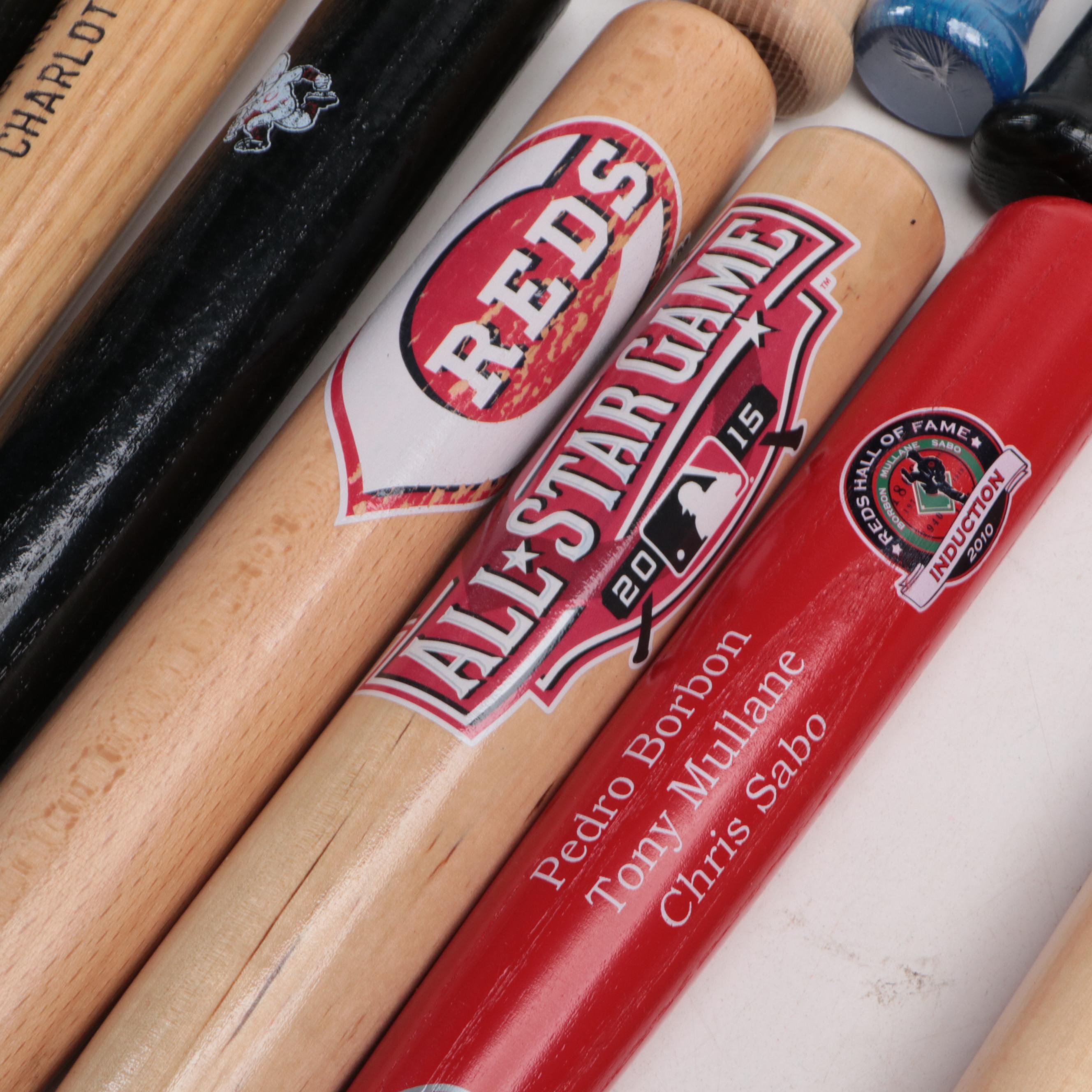 Cincinnati Reds, New York Yankees, Boston Red Sox, and More Mini Baseball Bats
