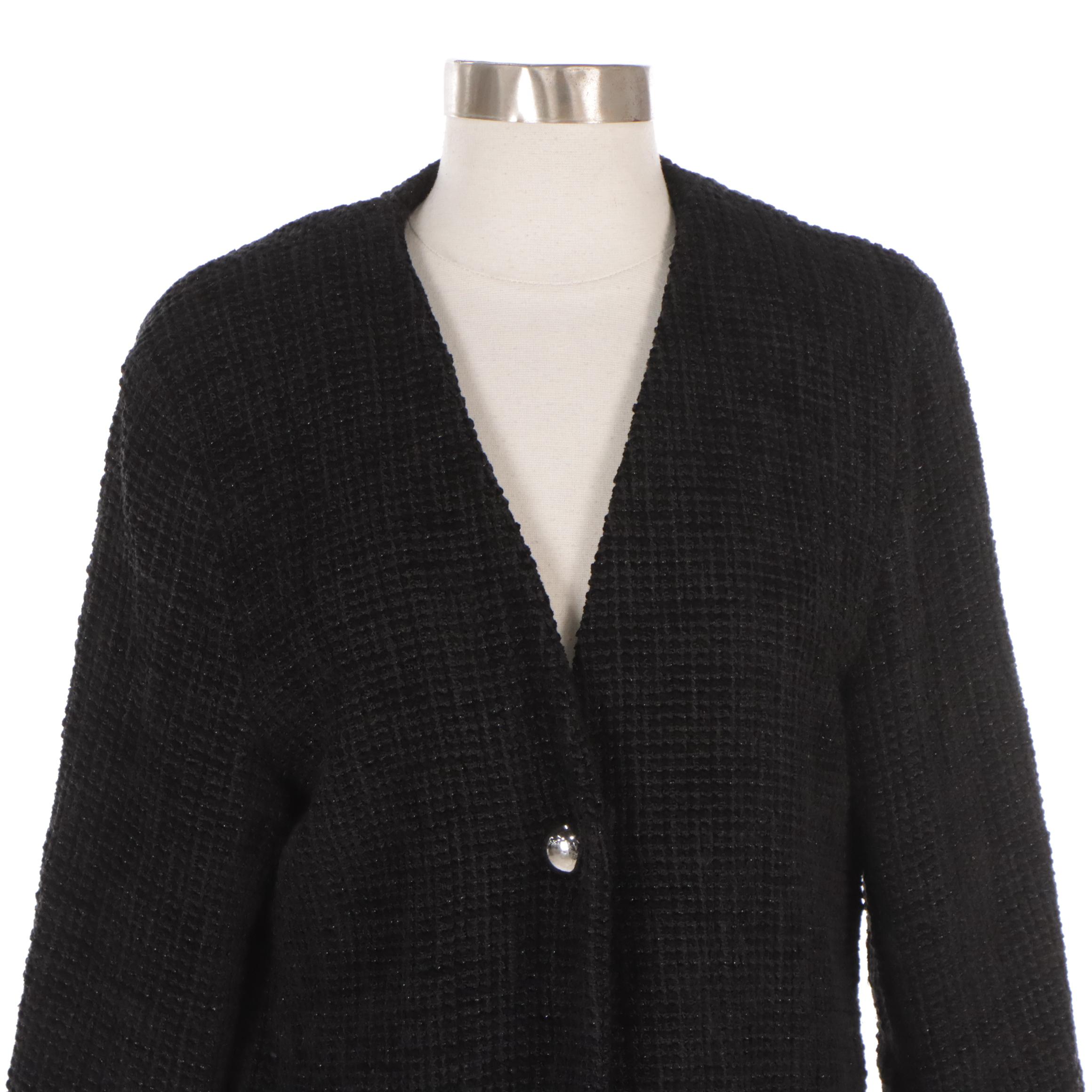 Rodebjer Textured Fringe Jacket and by Malene Birger Jacket with Split Sides