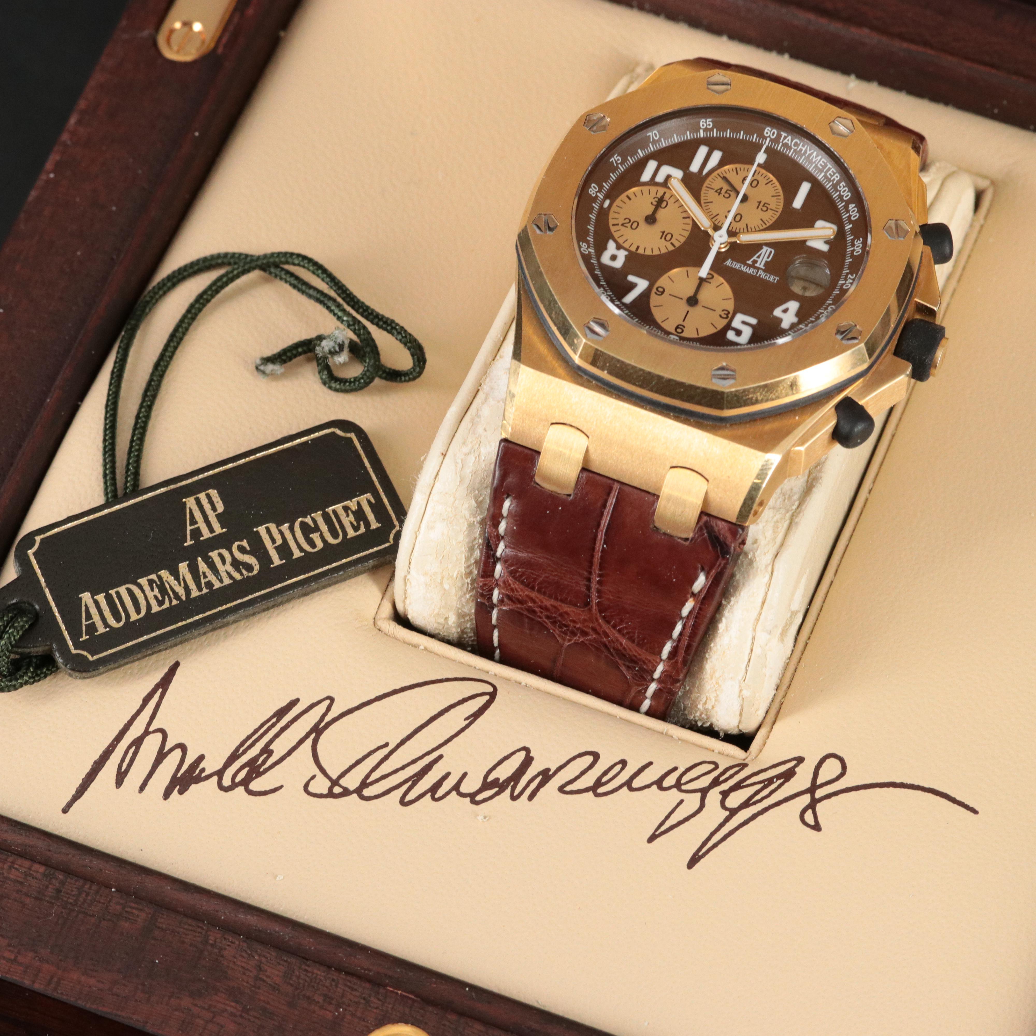 Audemars Piguet Arnold Schwarzenegger Royal Oak Offshore Watch