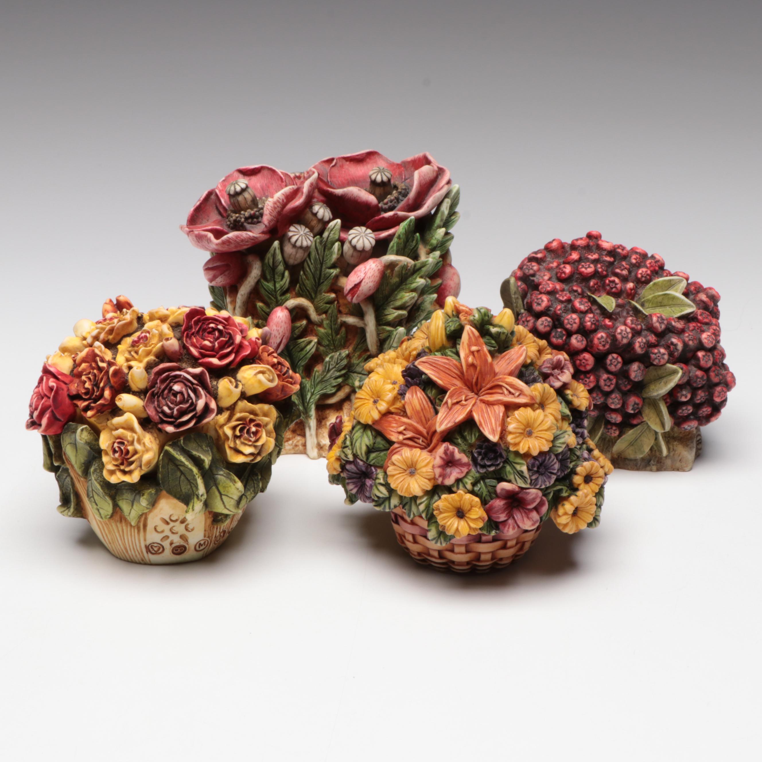 Harmony Kingdom Lord Byron's Harmony Garden and More Resin Bouquet Figurines