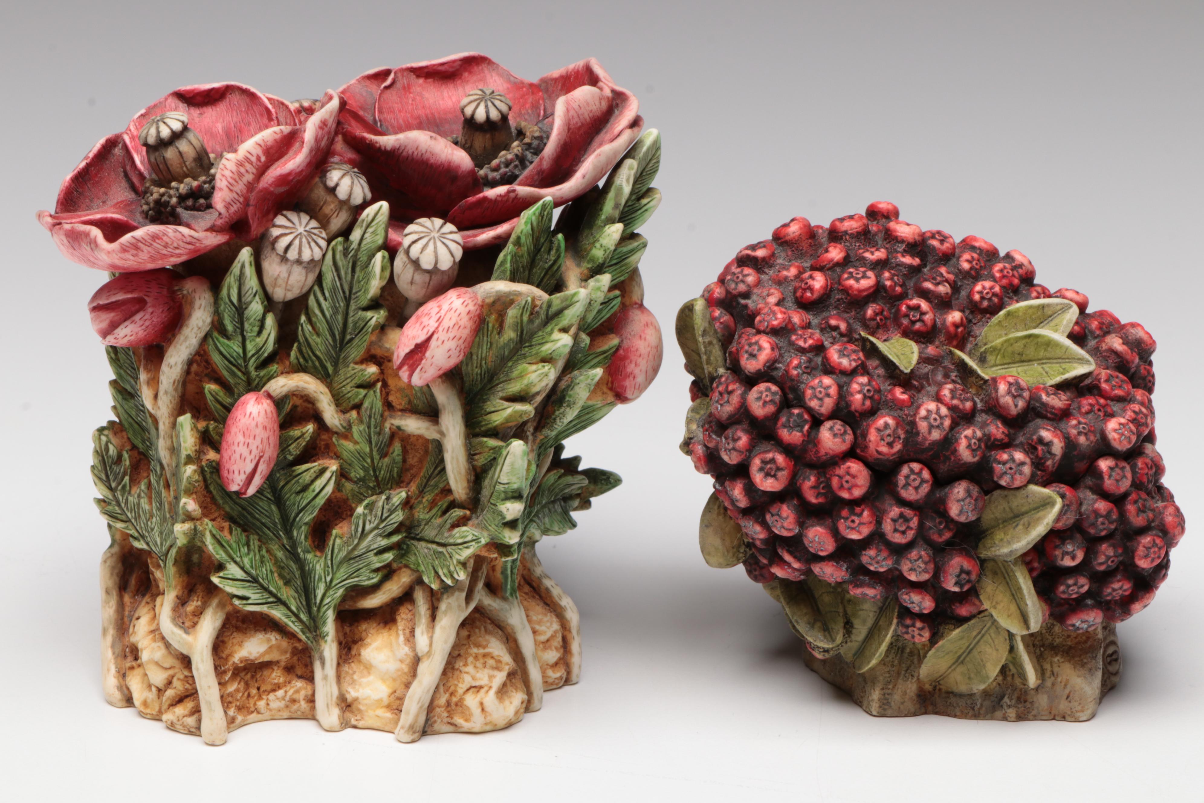 Harmony Kingdom Lord Byron's Harmony Garden and More Resin Bouquet Figurines