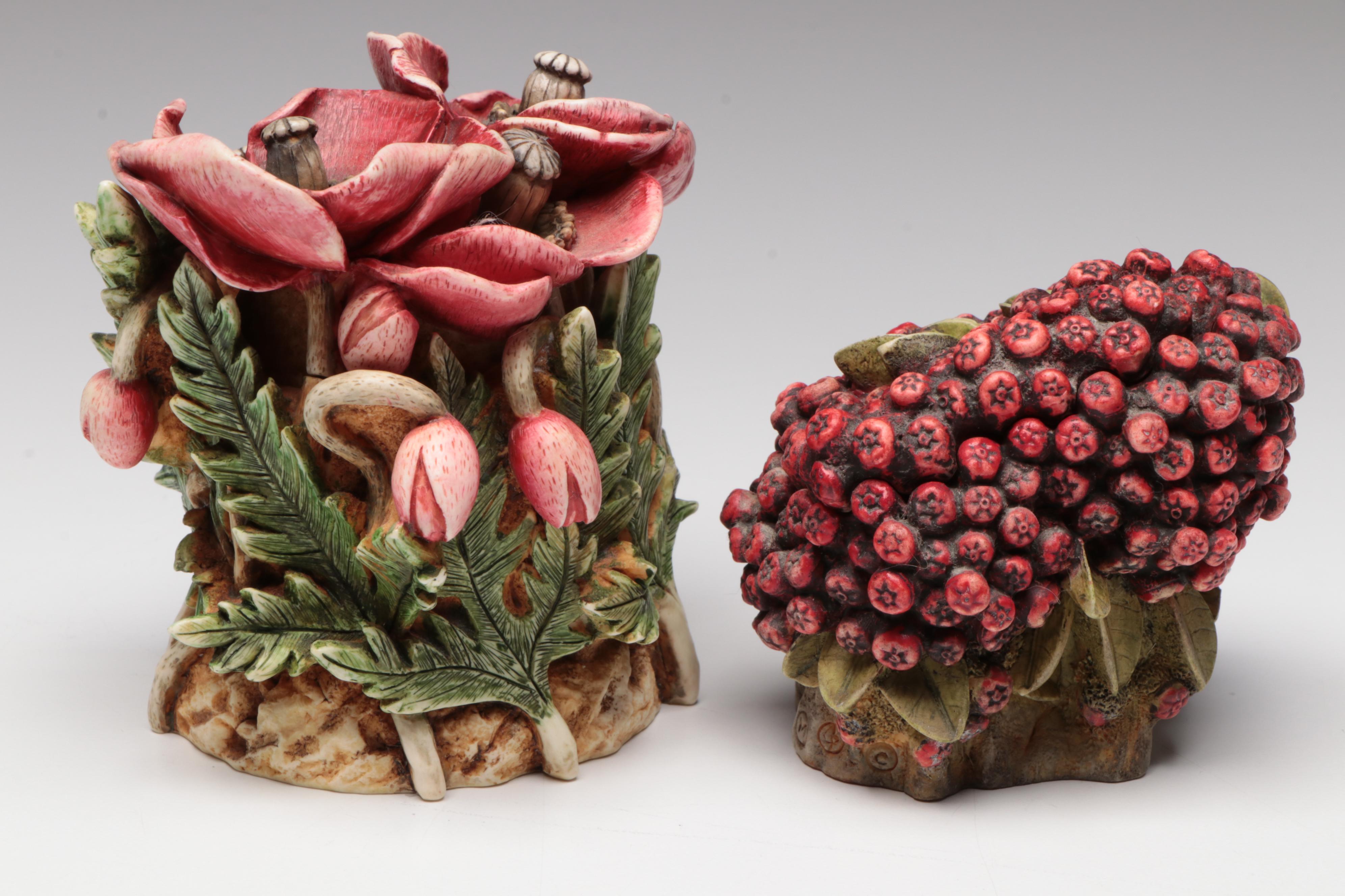 Harmony Kingdom Lord Byron's Harmony Garden and More Resin Bouquet Figurines