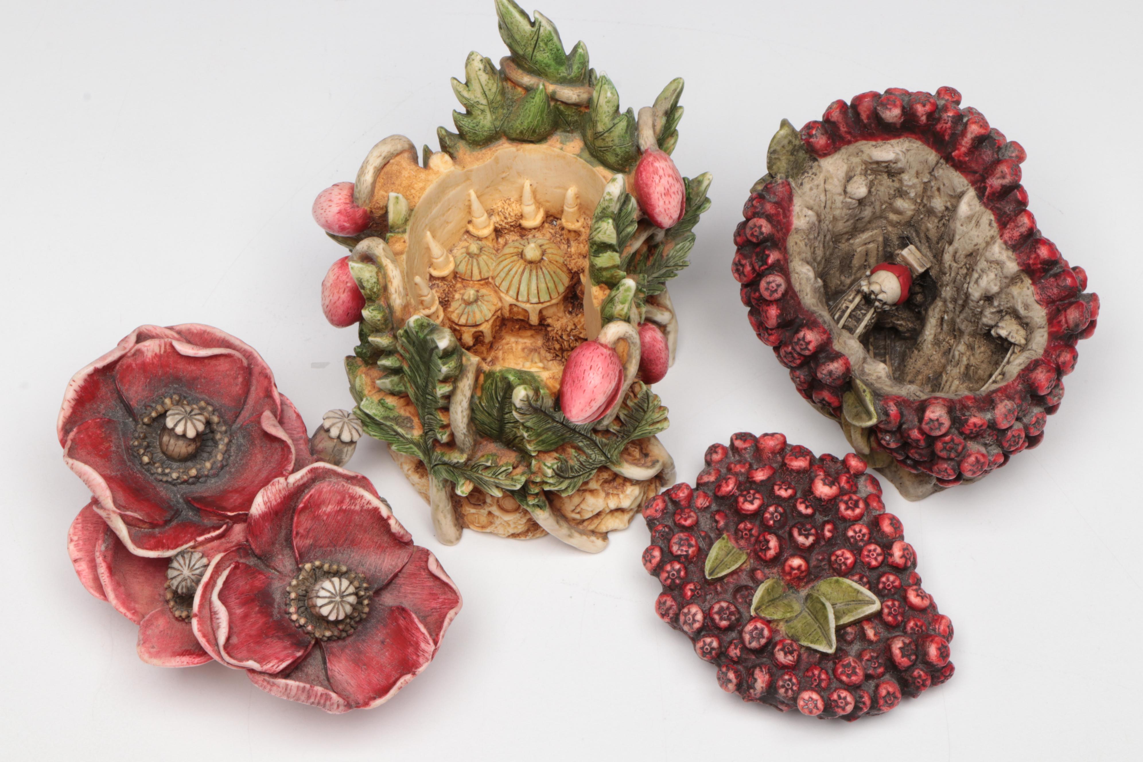 Harmony Kingdom Lord Byron's Harmony Garden and More Resin Bouquet Figurines