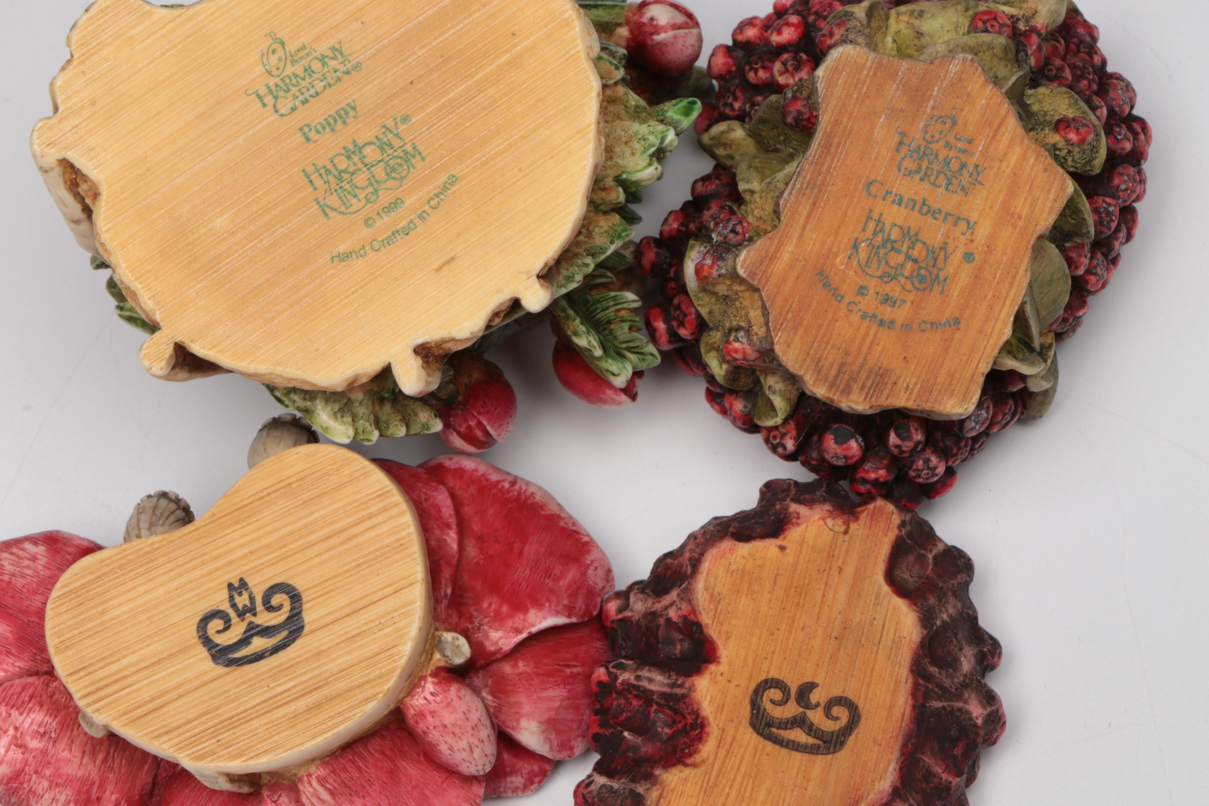 Harmony Kingdom Lord Byron's Harmony Garden and More Resin Bouquet Figurines