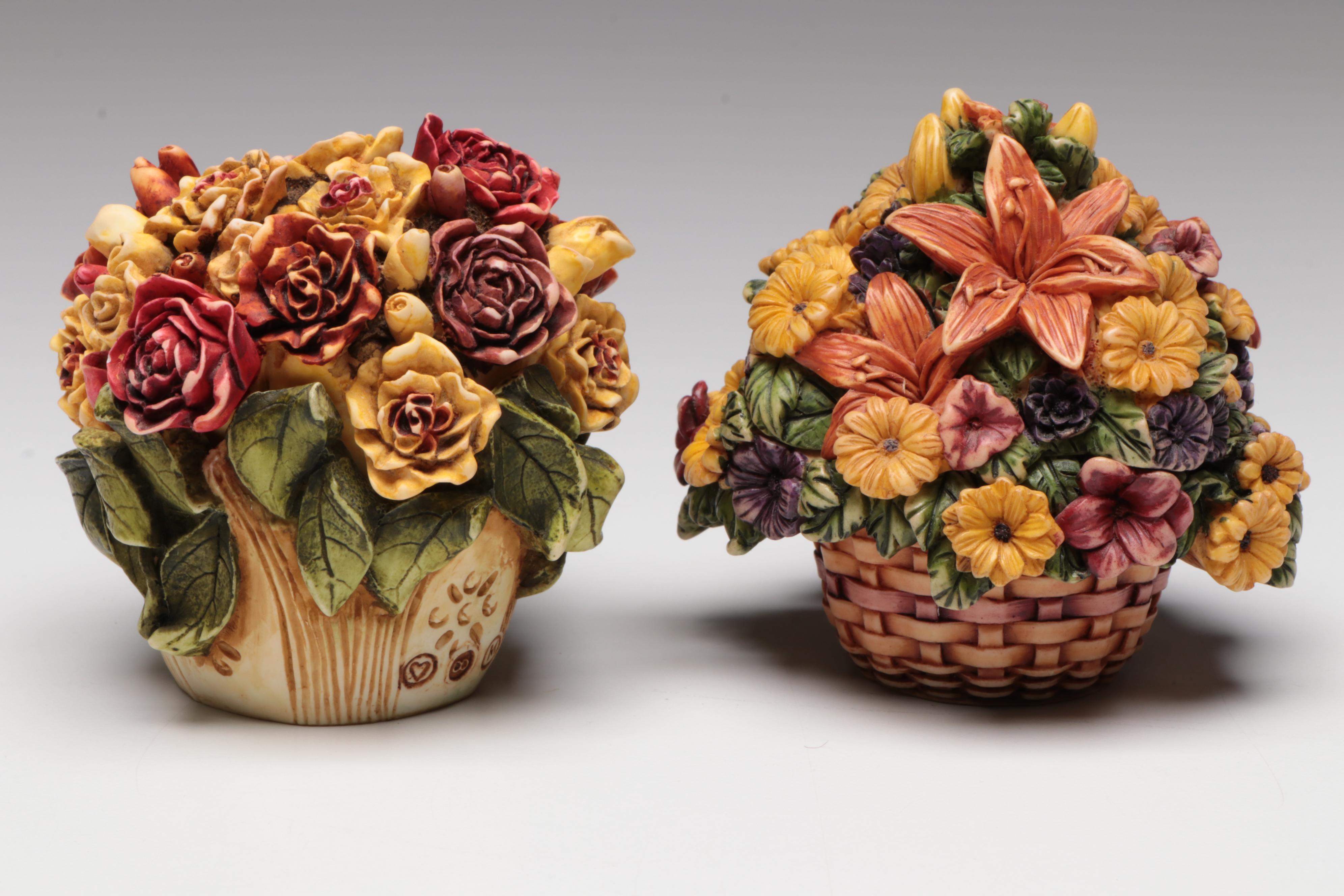 Harmony Kingdom Lord Byron's Harmony Garden and More Resin Bouquet Figurines