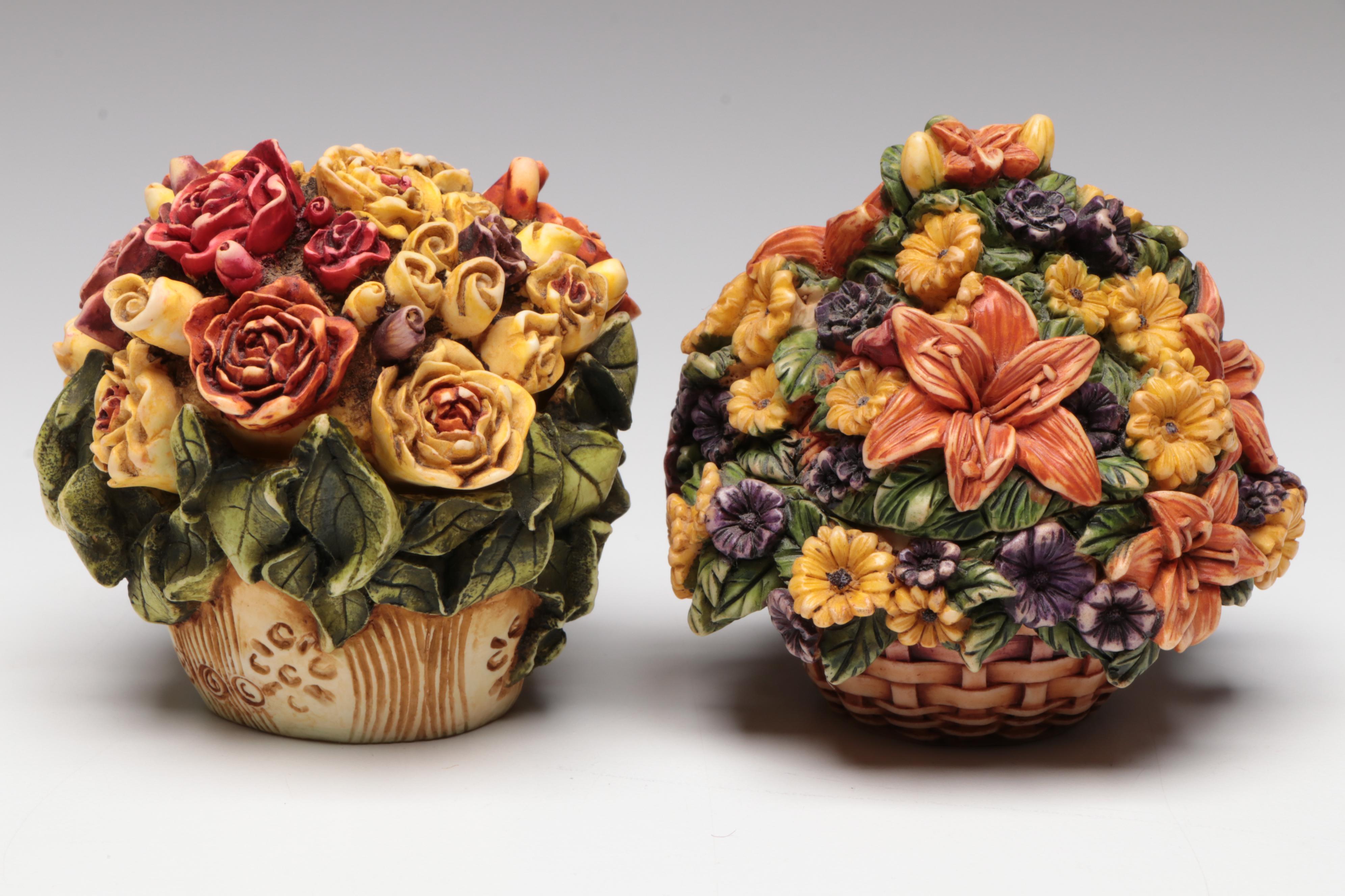 Harmony Kingdom Lord Byron's Harmony Garden and More Resin Bouquet Figurines