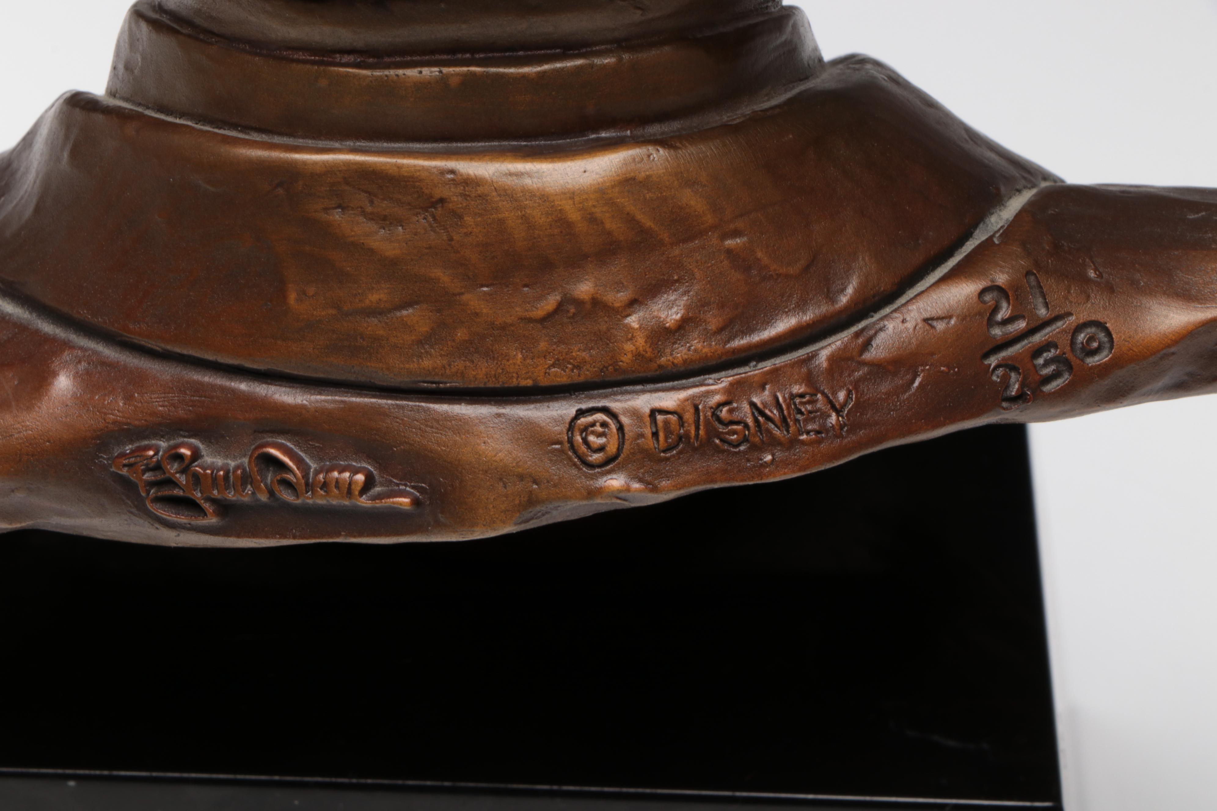 Blaine Gibson "Walt Disney" Limited Edition Bronze Bust