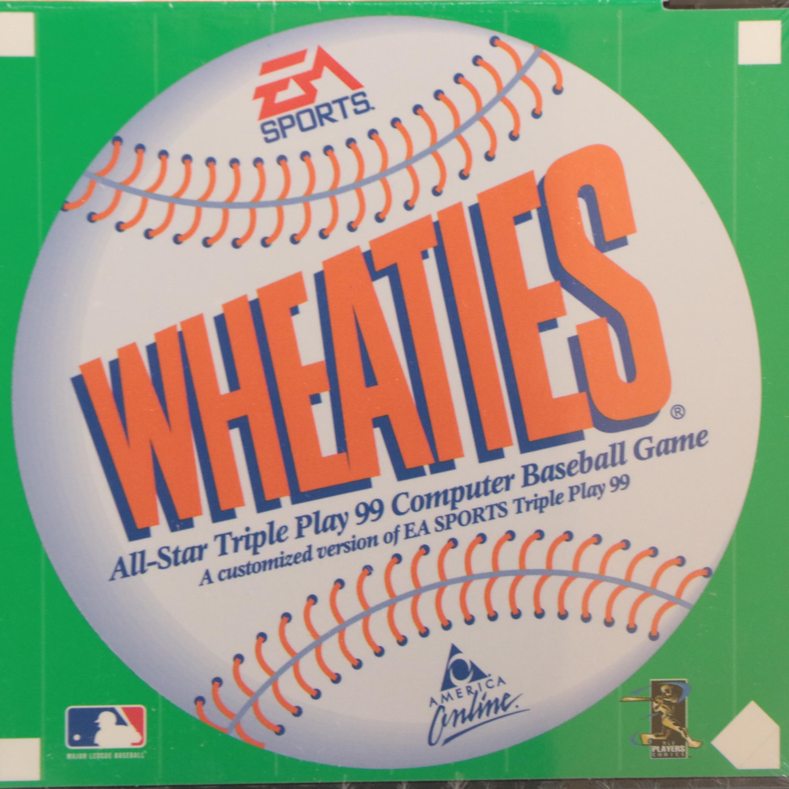 EA Sports "Wheaties: All-Star Triple Play 99" Computer Baseball Games