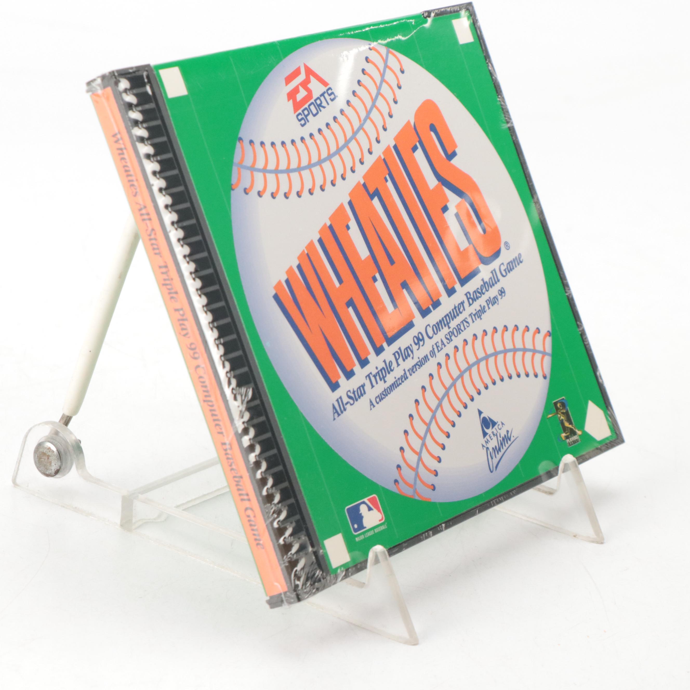 EA Sports "Wheaties: All-Star Triple Play 99" Computer Baseball Games