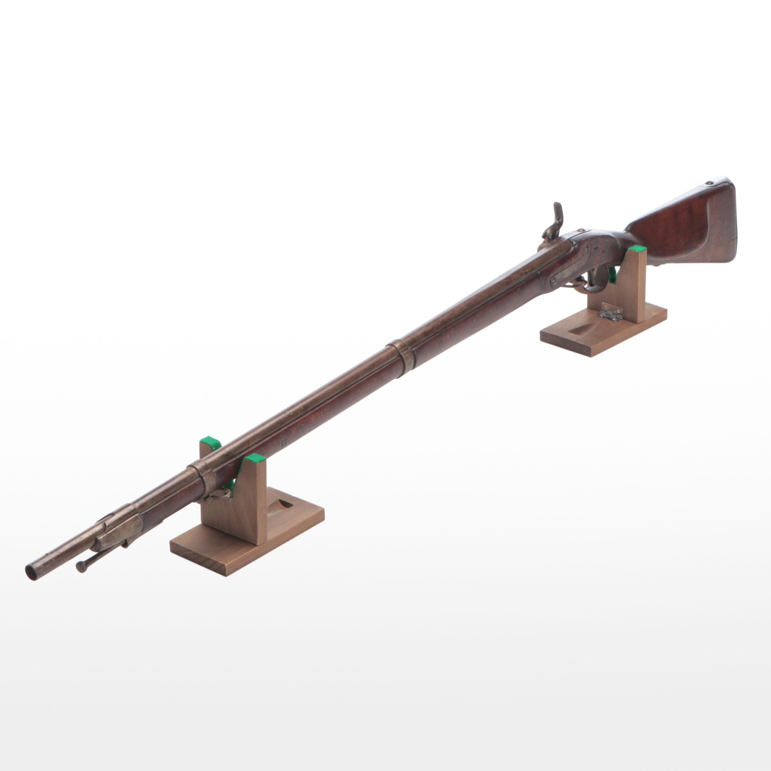 Civil War Era Austrian M1854 Lorenz Percussion Rifle Musket