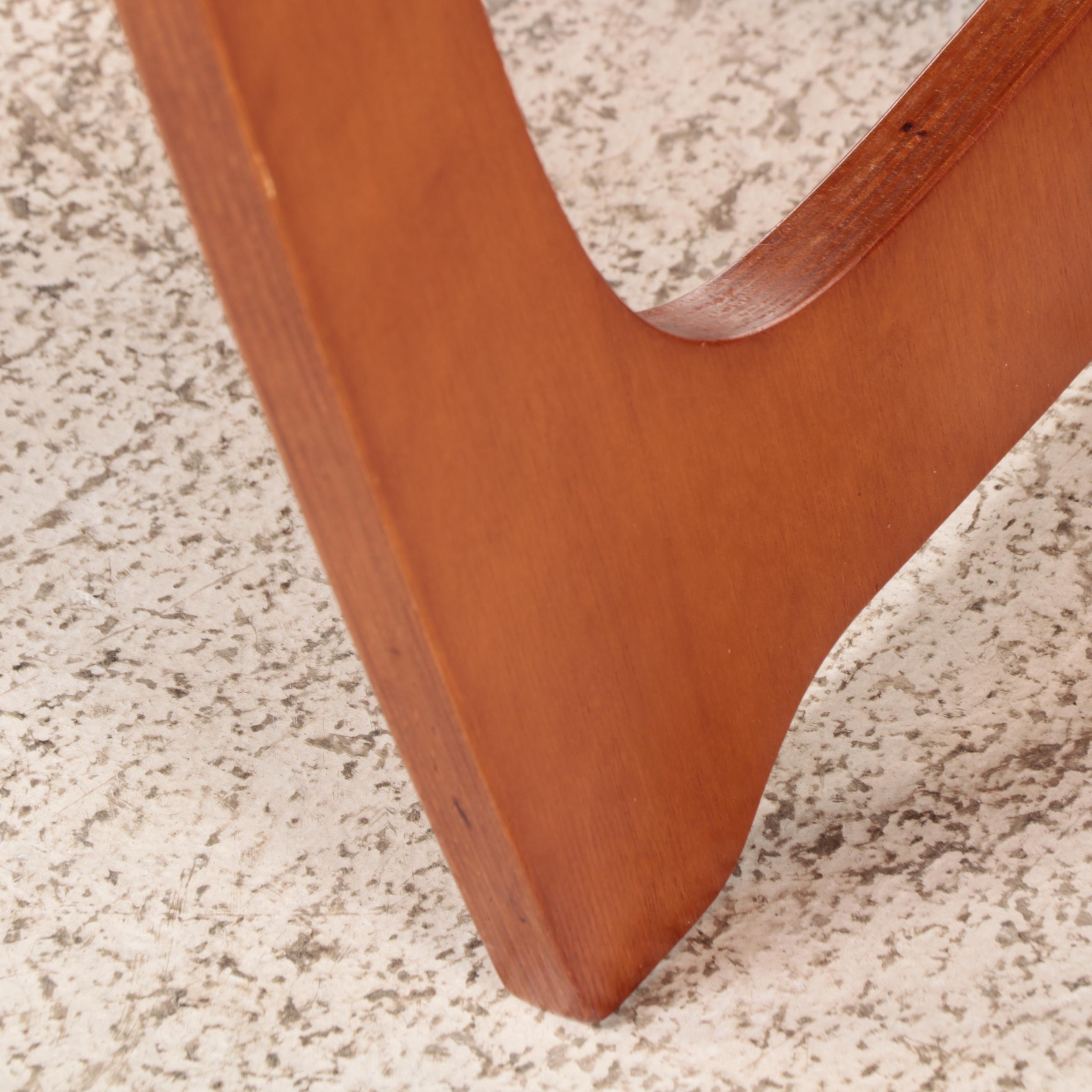 Pair of Odd Knutsen for IMG "Luna" Leather High-Back Lounge Chairs with Ottomans