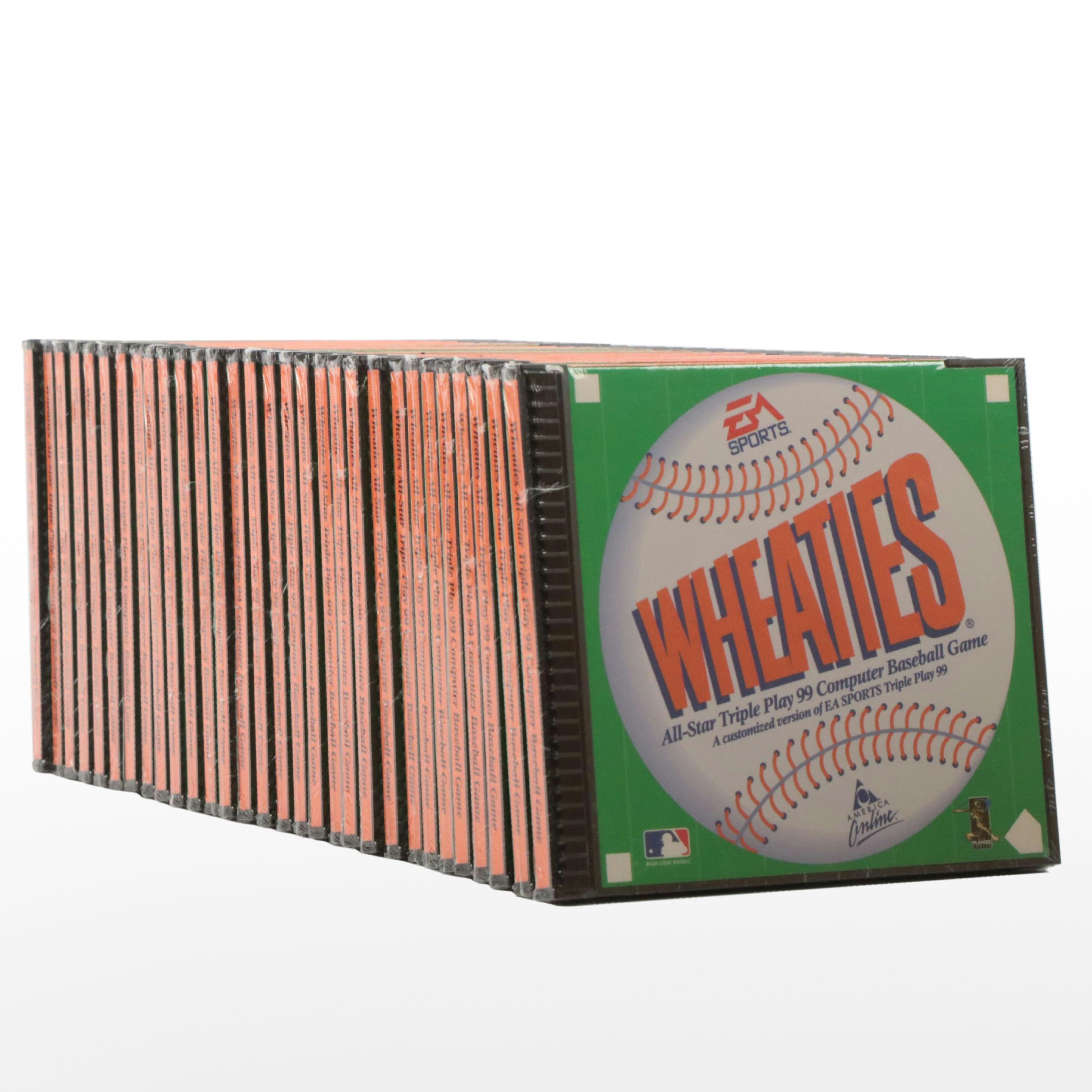EA Sports "Wheaties: All-Star Triple Play 99" Computer Baseball Games