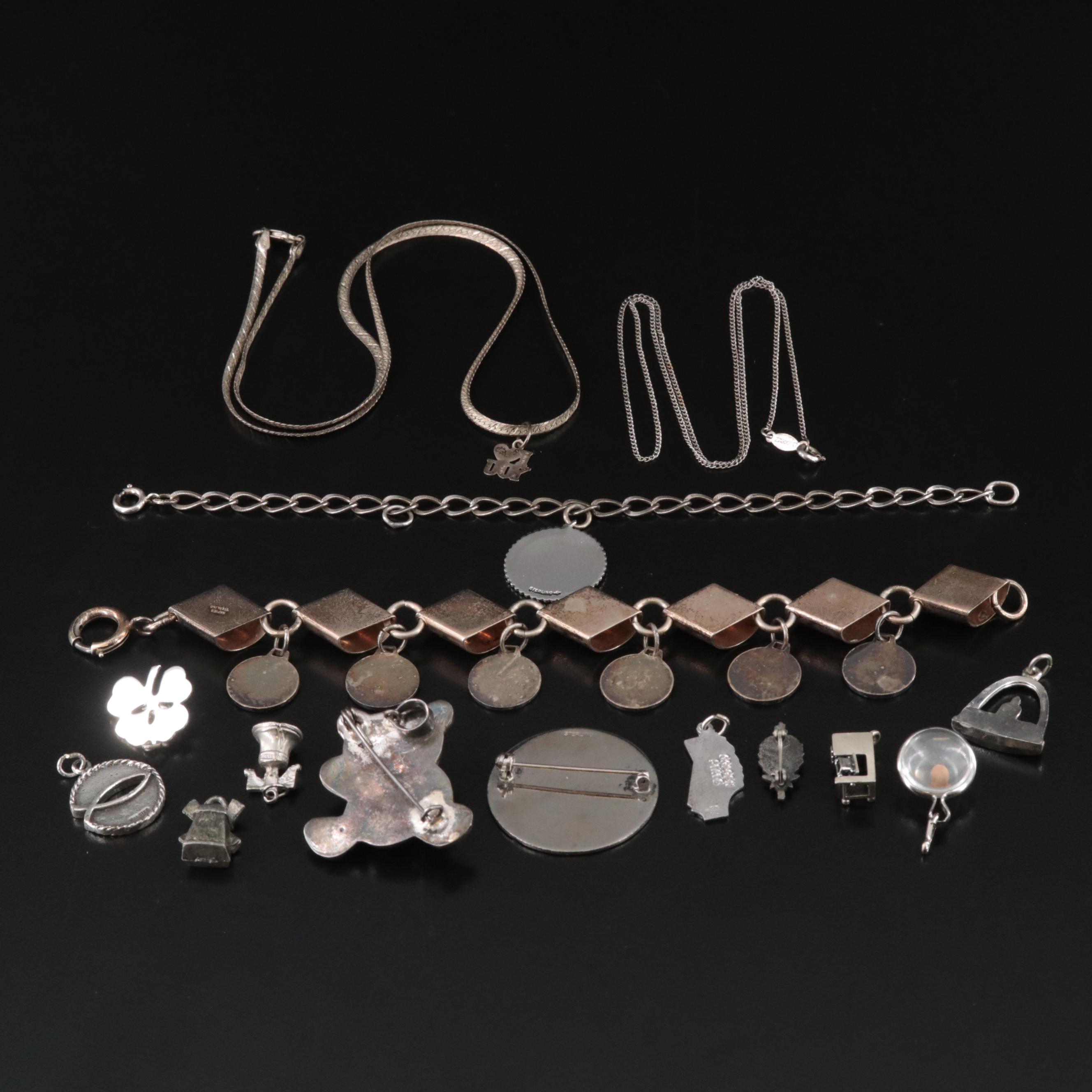 Paris Charm Bracelet and Sterling Featured in Jewelry Collection