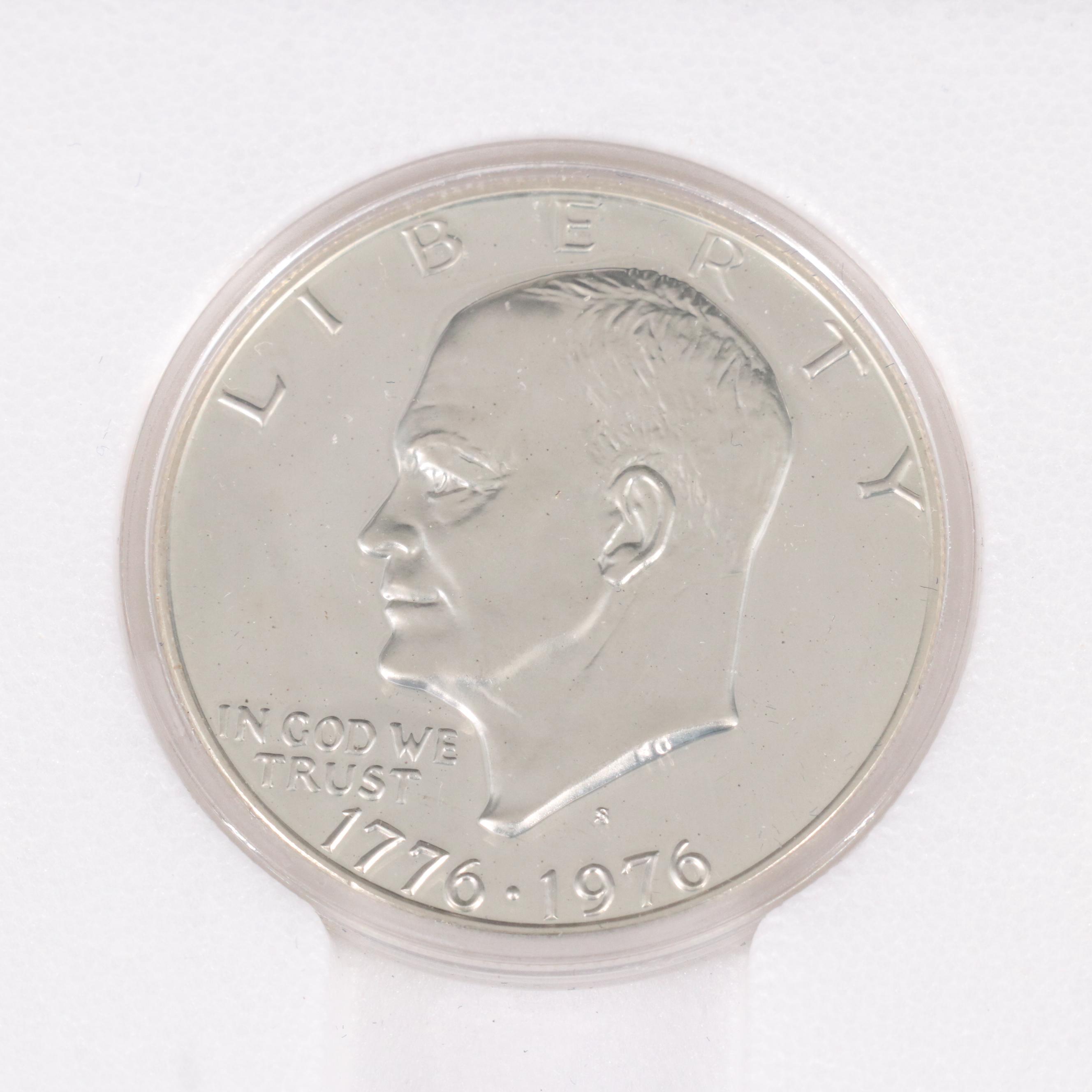 Seven 1976 U.S. Bicentennial 3-Coin Silver Proof Sets