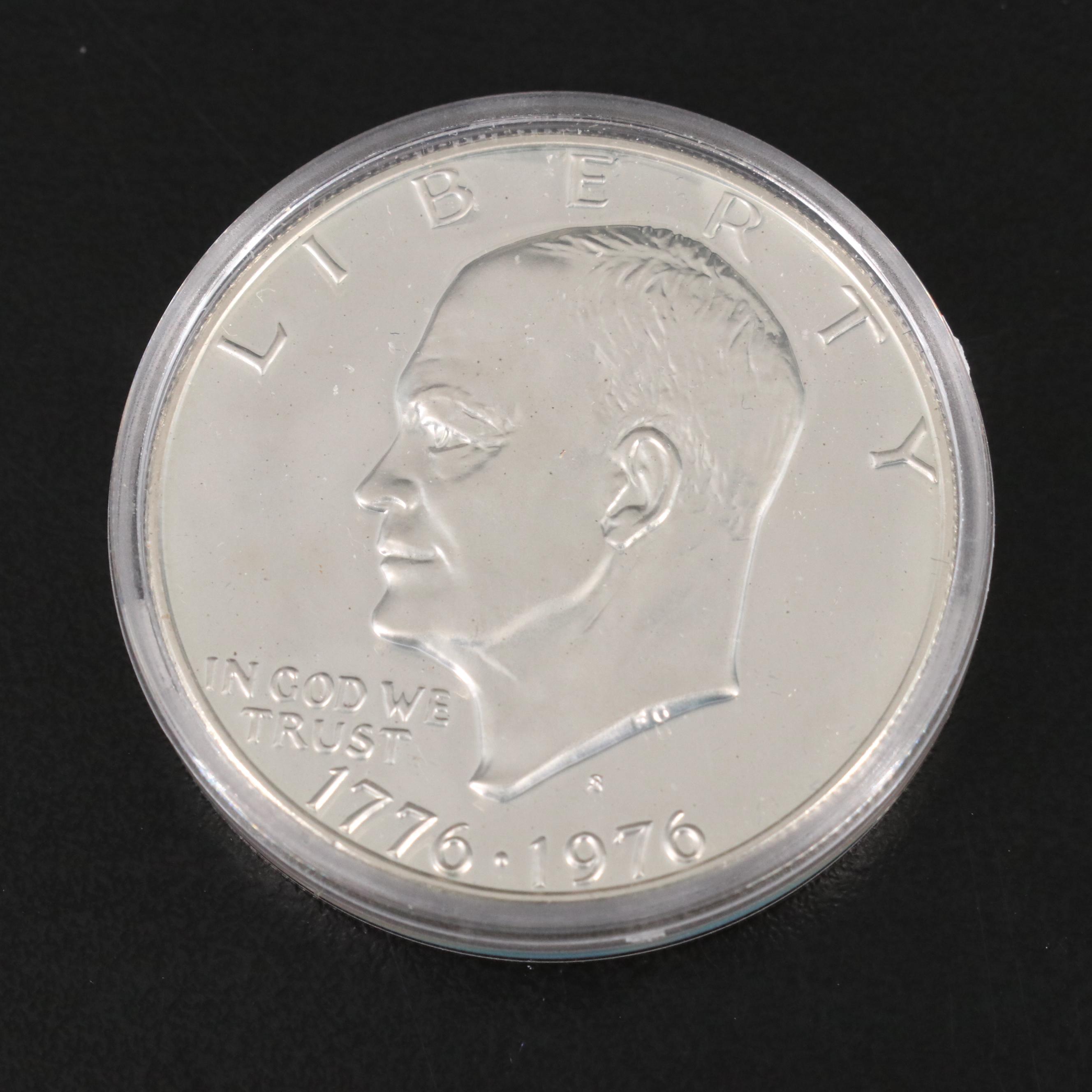 Seven 1976 U.S. Bicentennial 3-Coin Silver Proof Sets