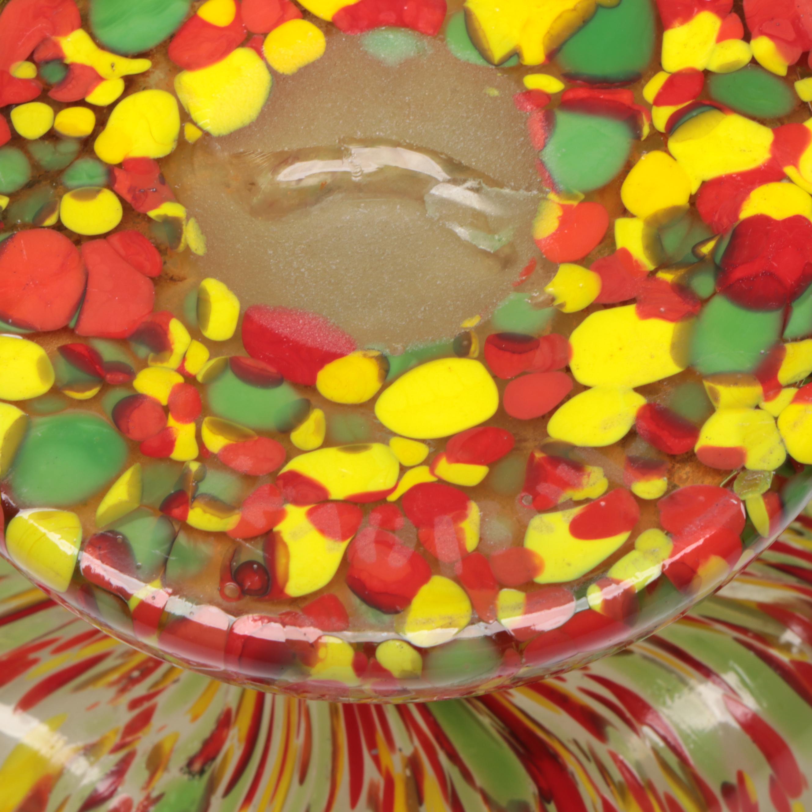 Kralik Art Deco Uranium Glass Knuckle Vase, Early 20th Century