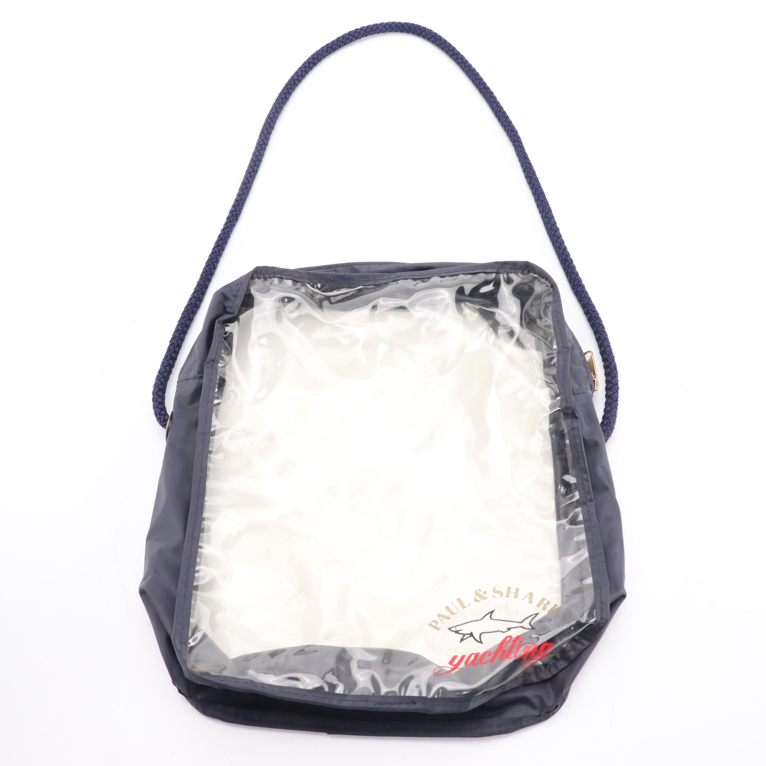 Paul & Shark Yachting Navy Blue Wool Cap with Case