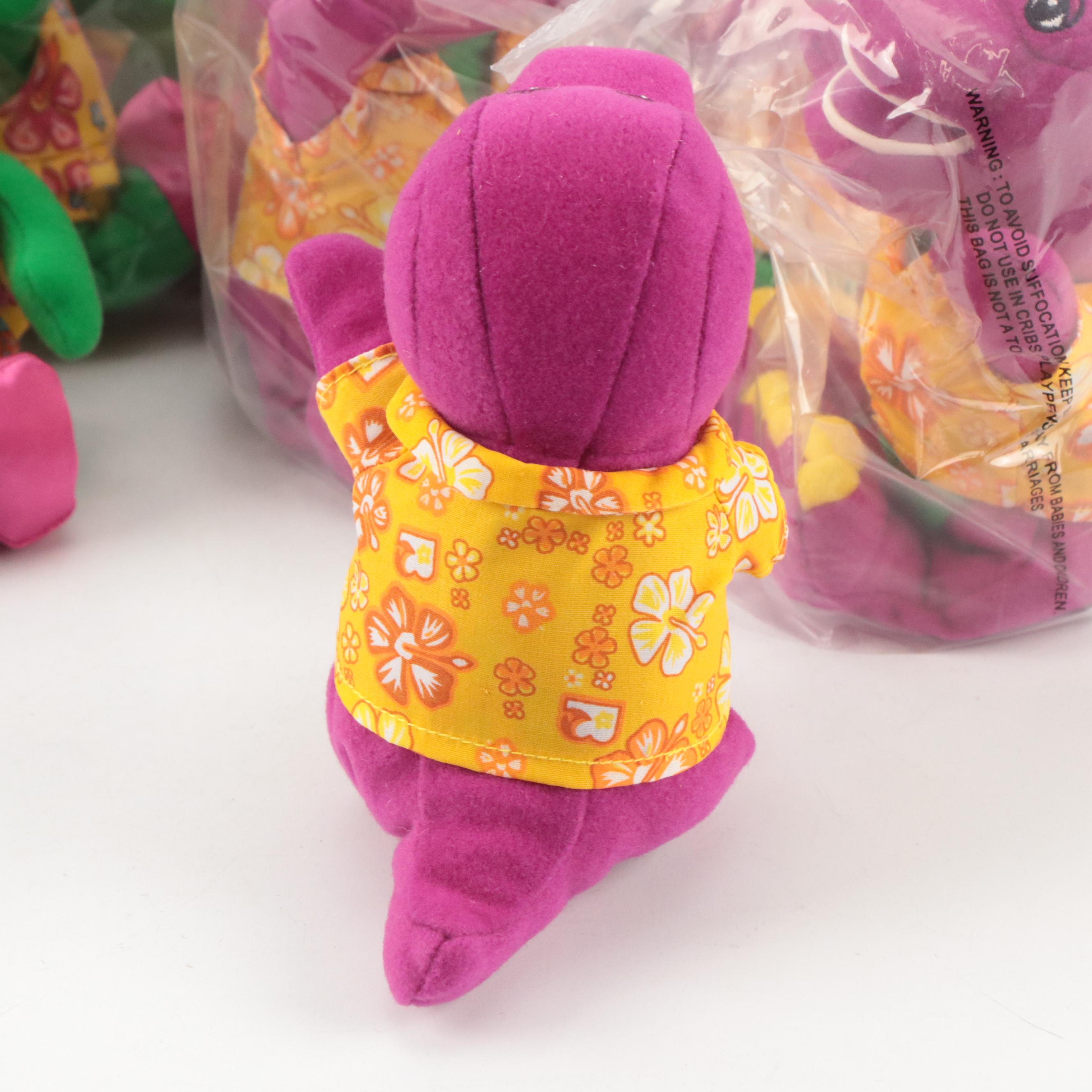 Barney and Betty Bop Stuffed Toys by Golden Bear Company