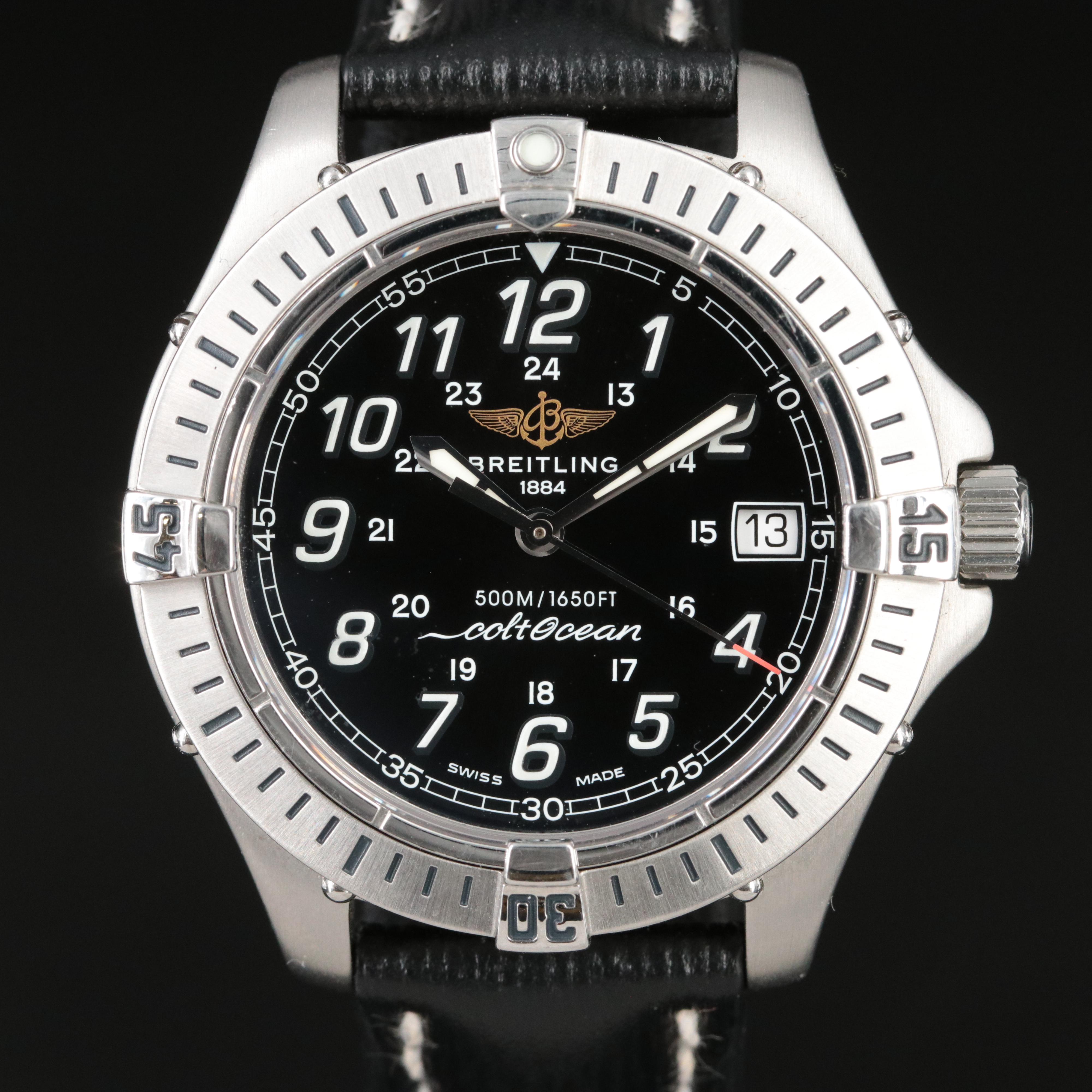 Breitliing Colt Ocean 500 Meters Date Watch