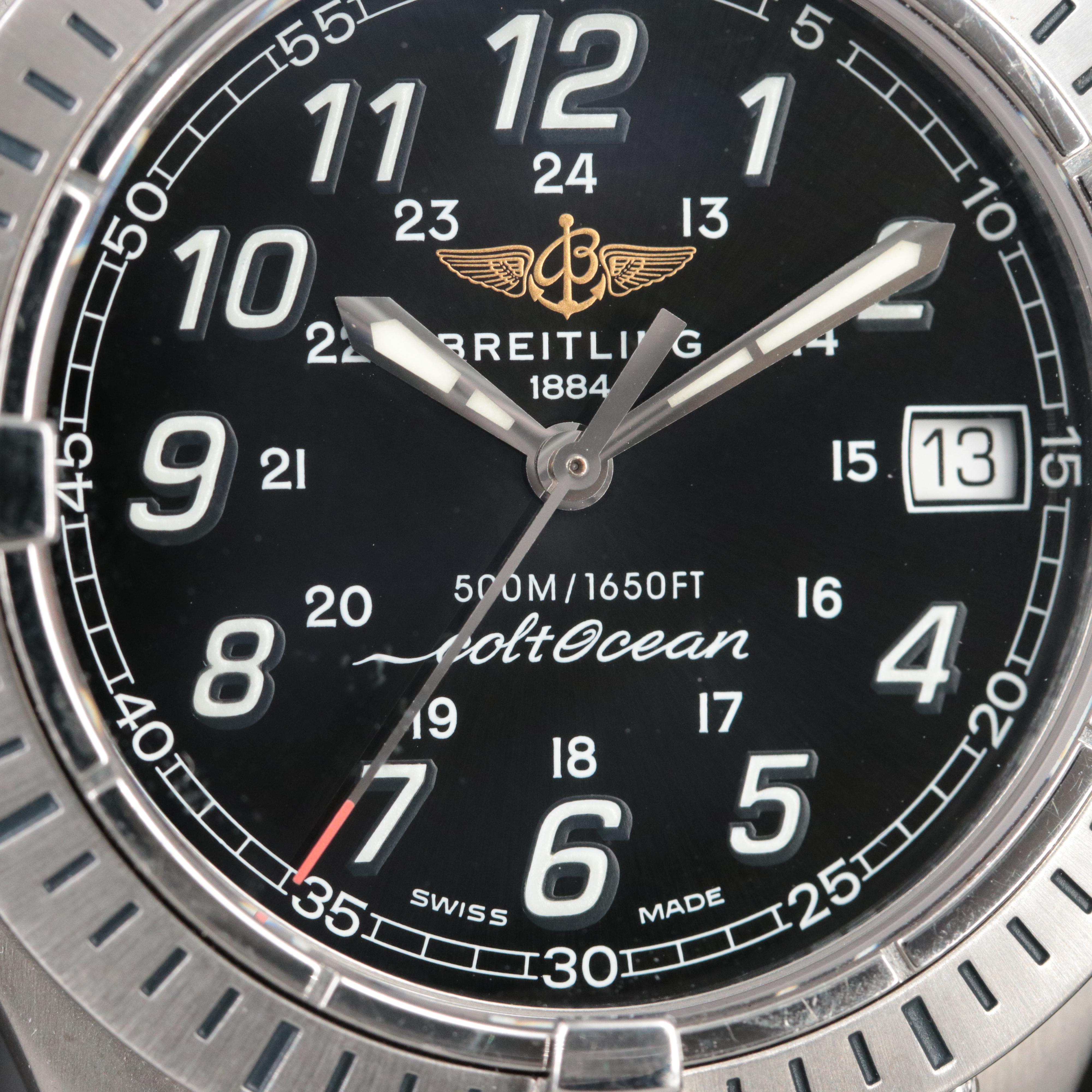 Breitliing Colt Ocean 500 Meters Date Watch