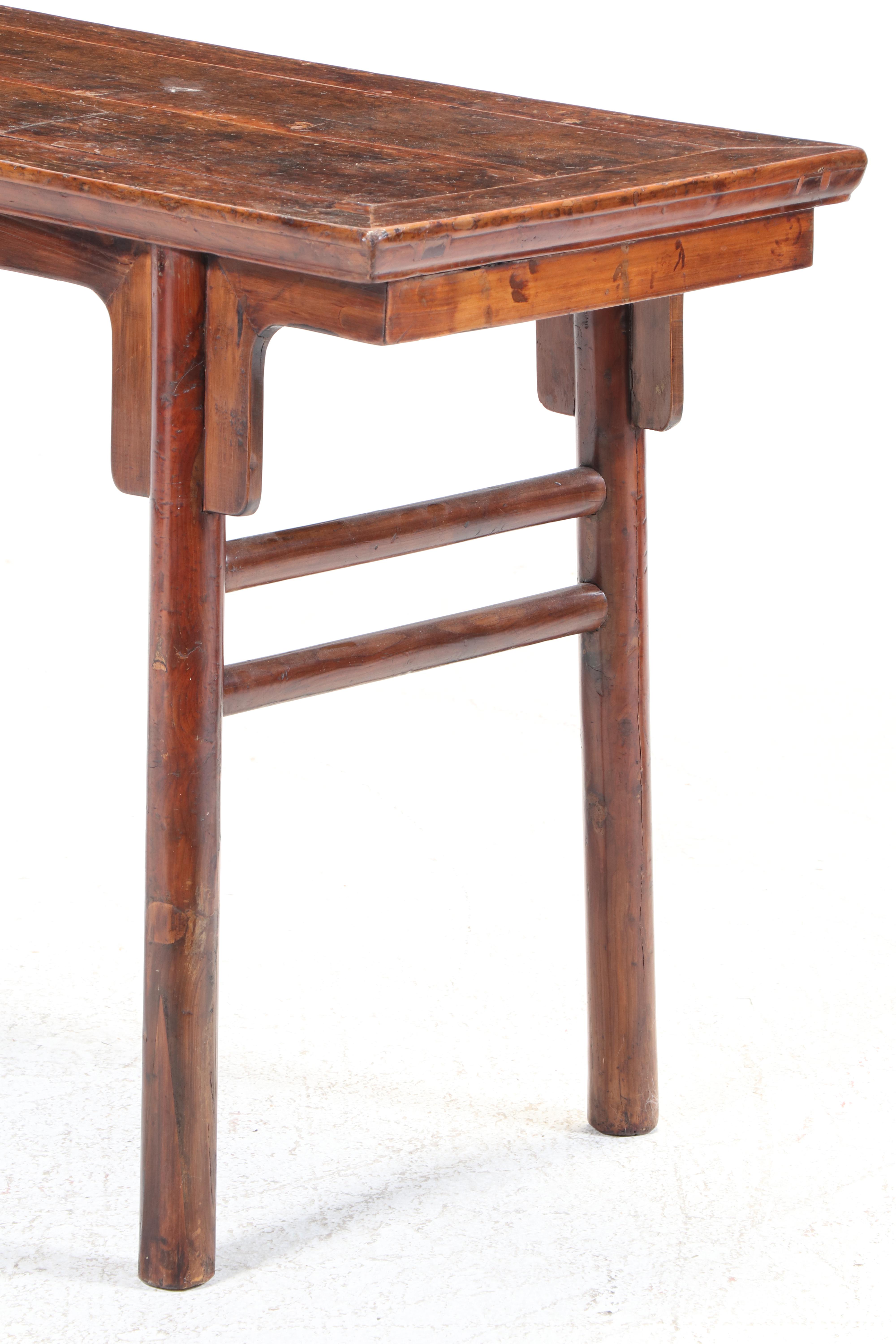 Chinese Carved Hardwood Console Table