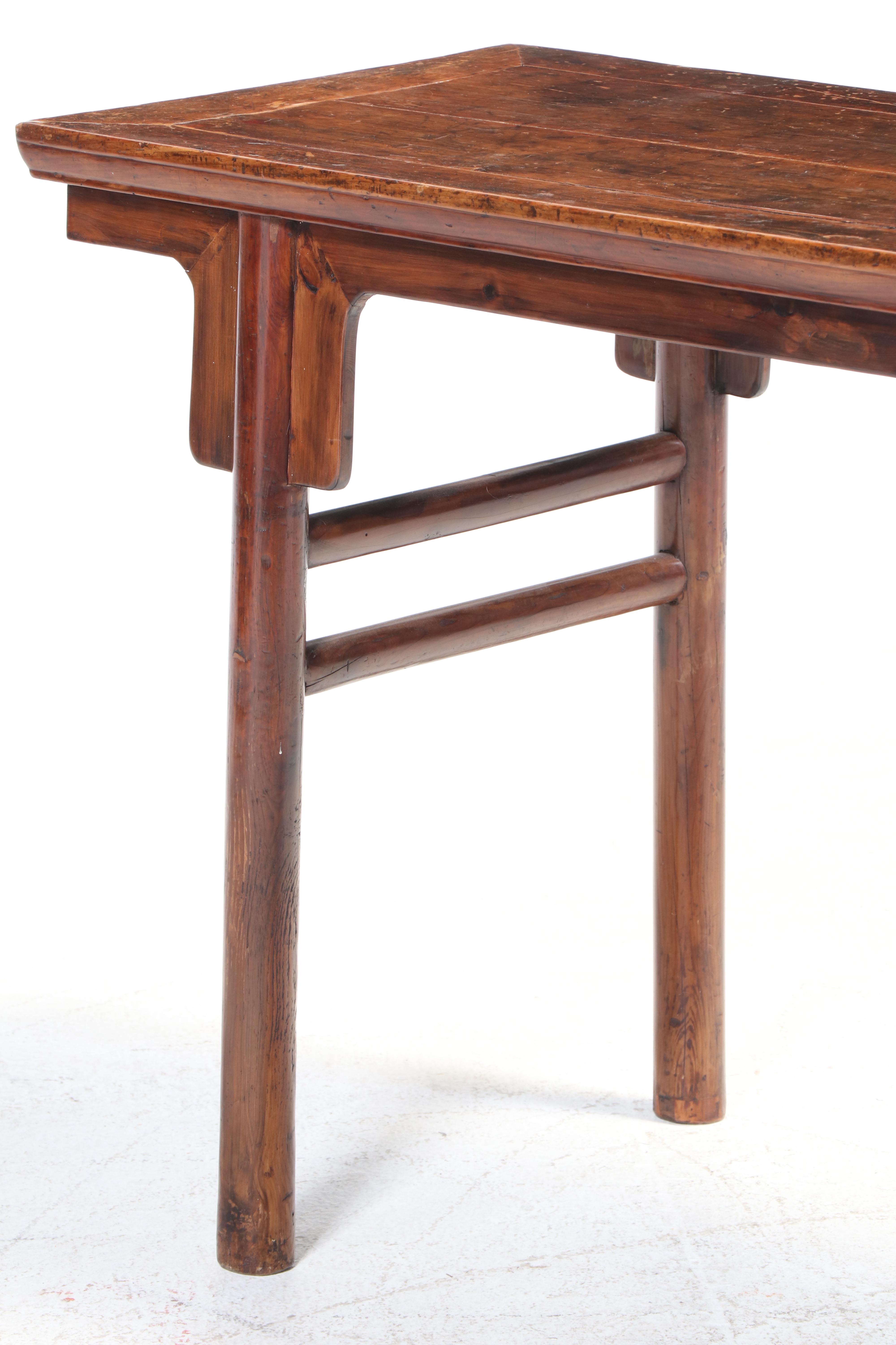 Chinese Carved Hardwood Console Table