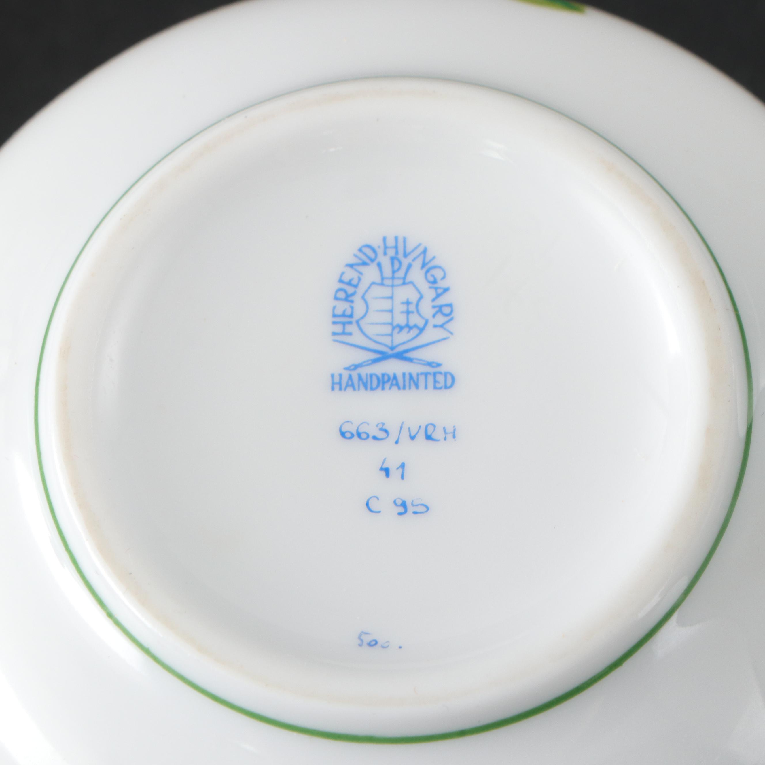 Herend "Vienna Rose" Porcelain Teapot, Creamer, Sugar Bowl and More