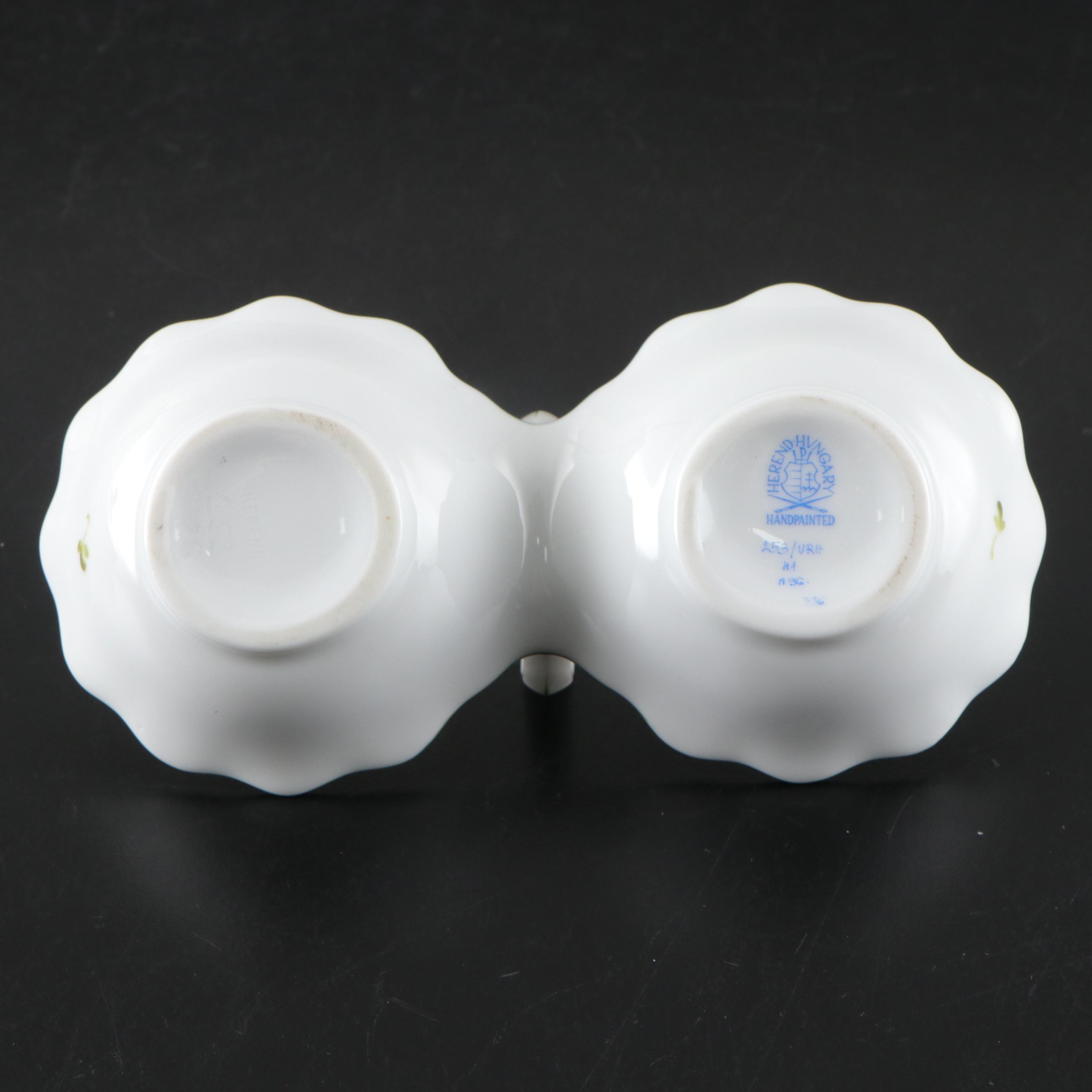 Herend "Vienna Rose" Porcelain Teapot, Creamer, Sugar Bowl and More